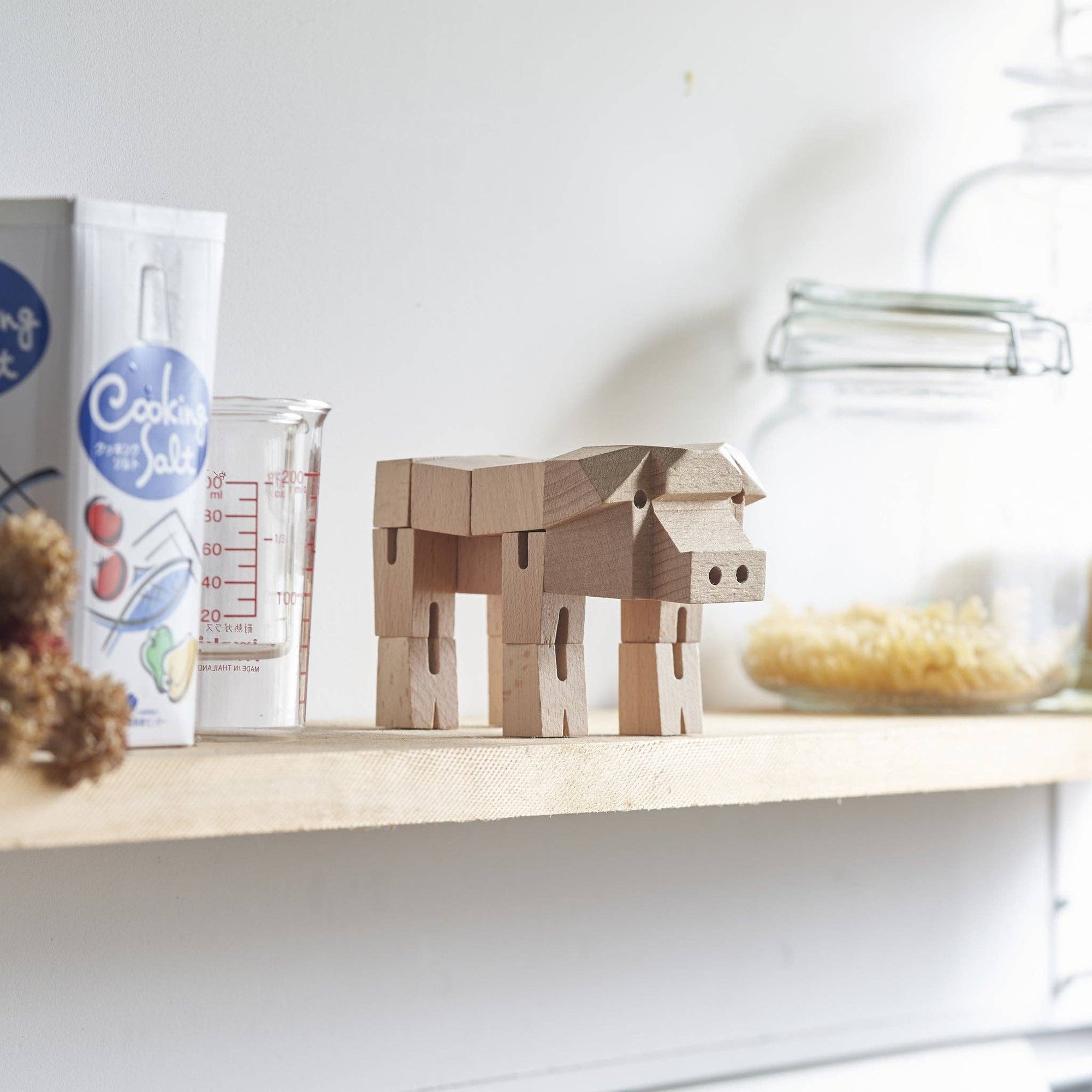 Morphits Pig Wooden Toy