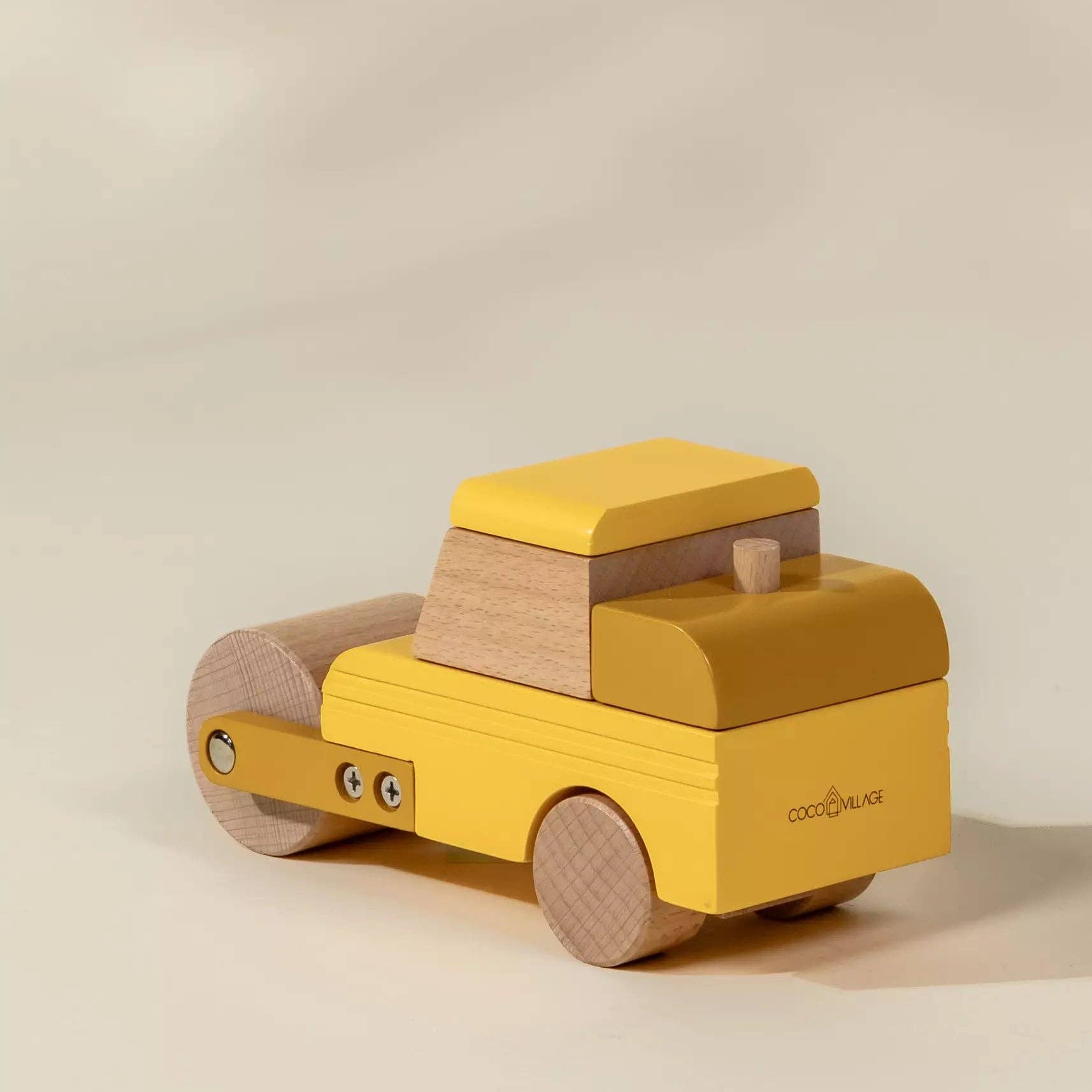 Wooden Construction Vehicle - Compactor