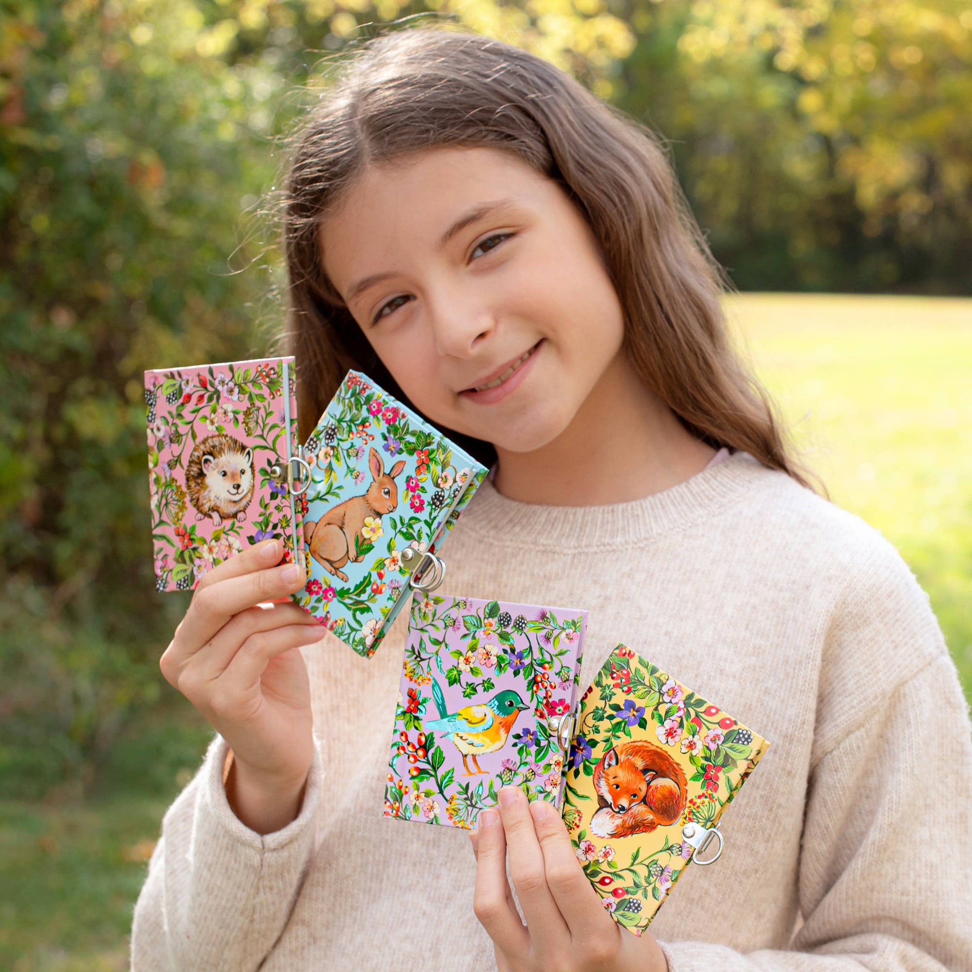 Meadow Very Small Locked Journal