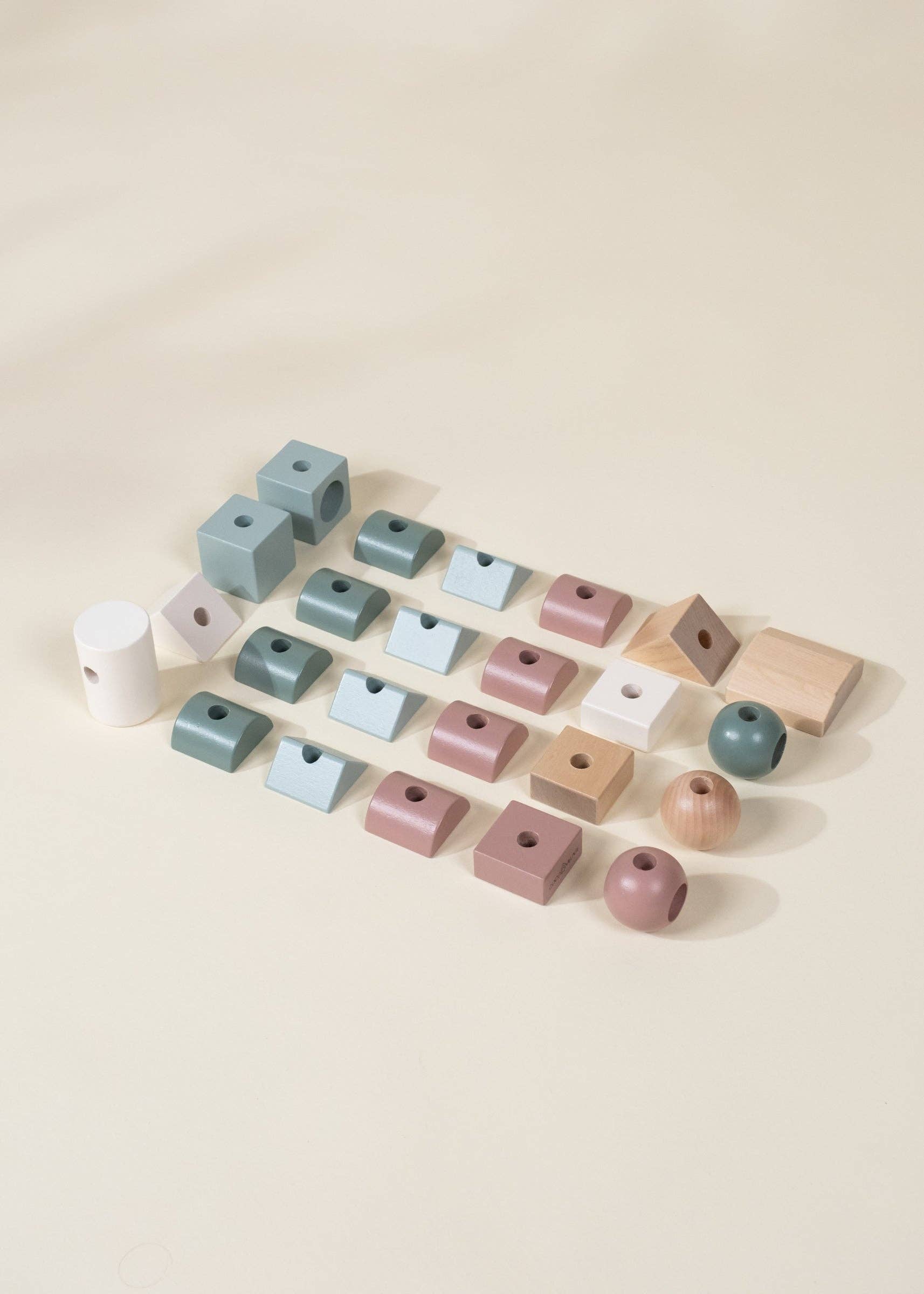 Oversized Wooden Stacking Train