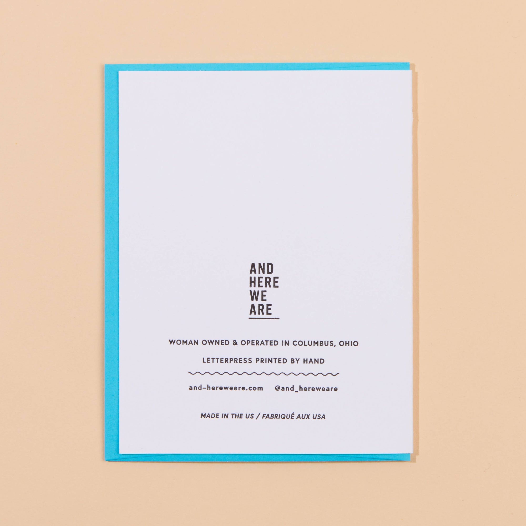 Appley Ever After Letterpress Card