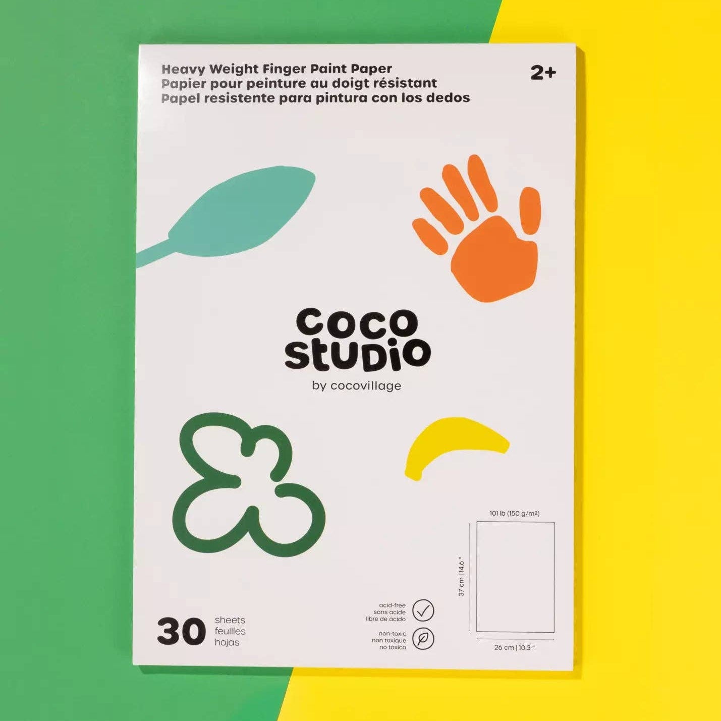 Heavy Weight Finger Paint Paper (30 sheets)