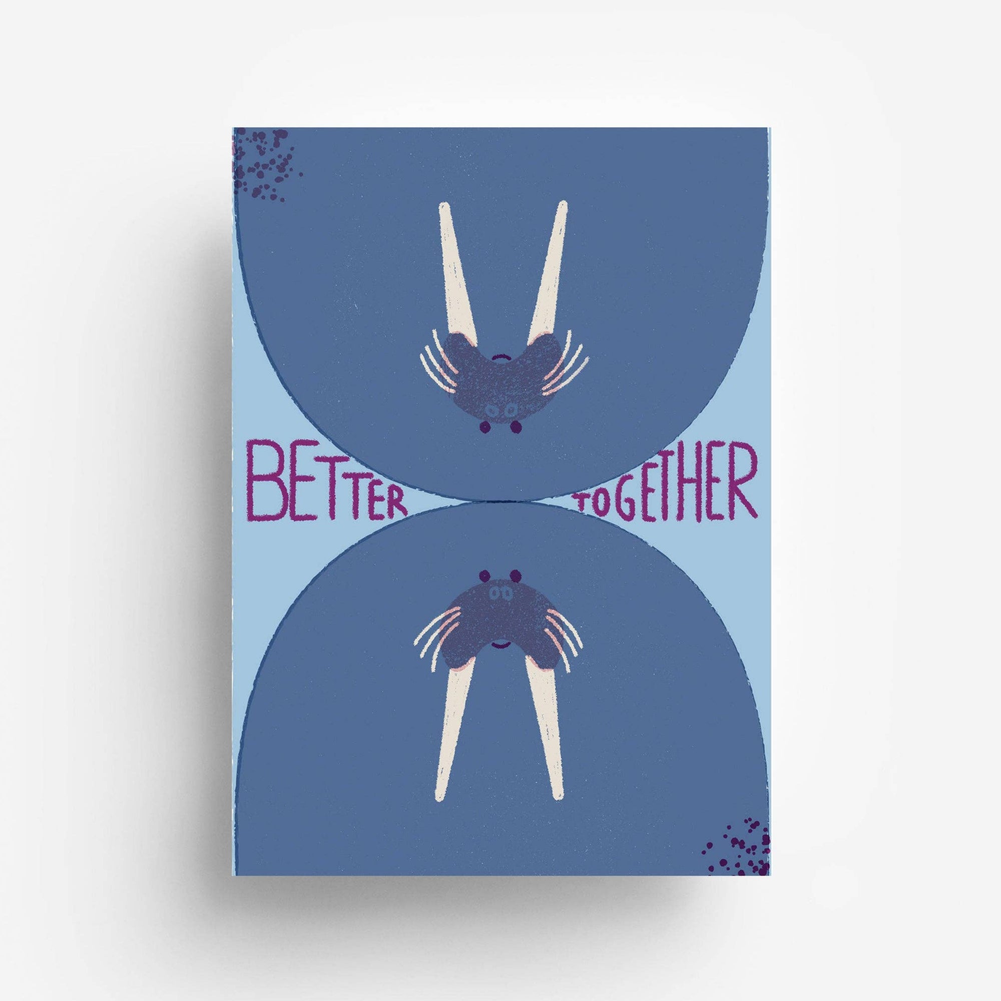 Better Together Postcard -Barbara Dziadosz