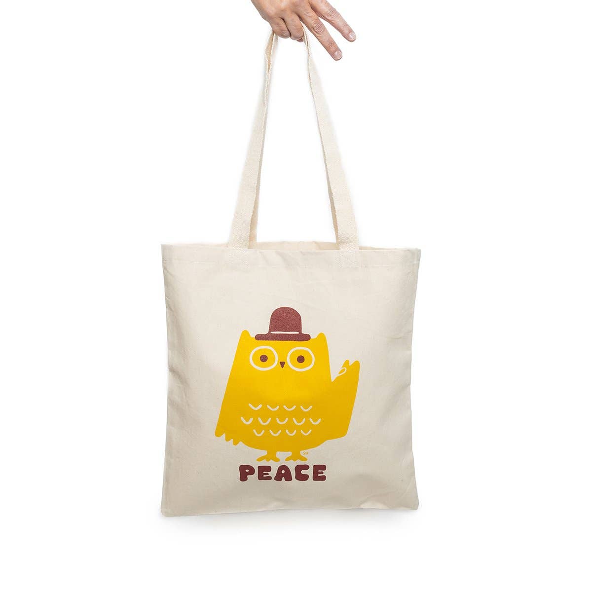 Peace Owl Tote