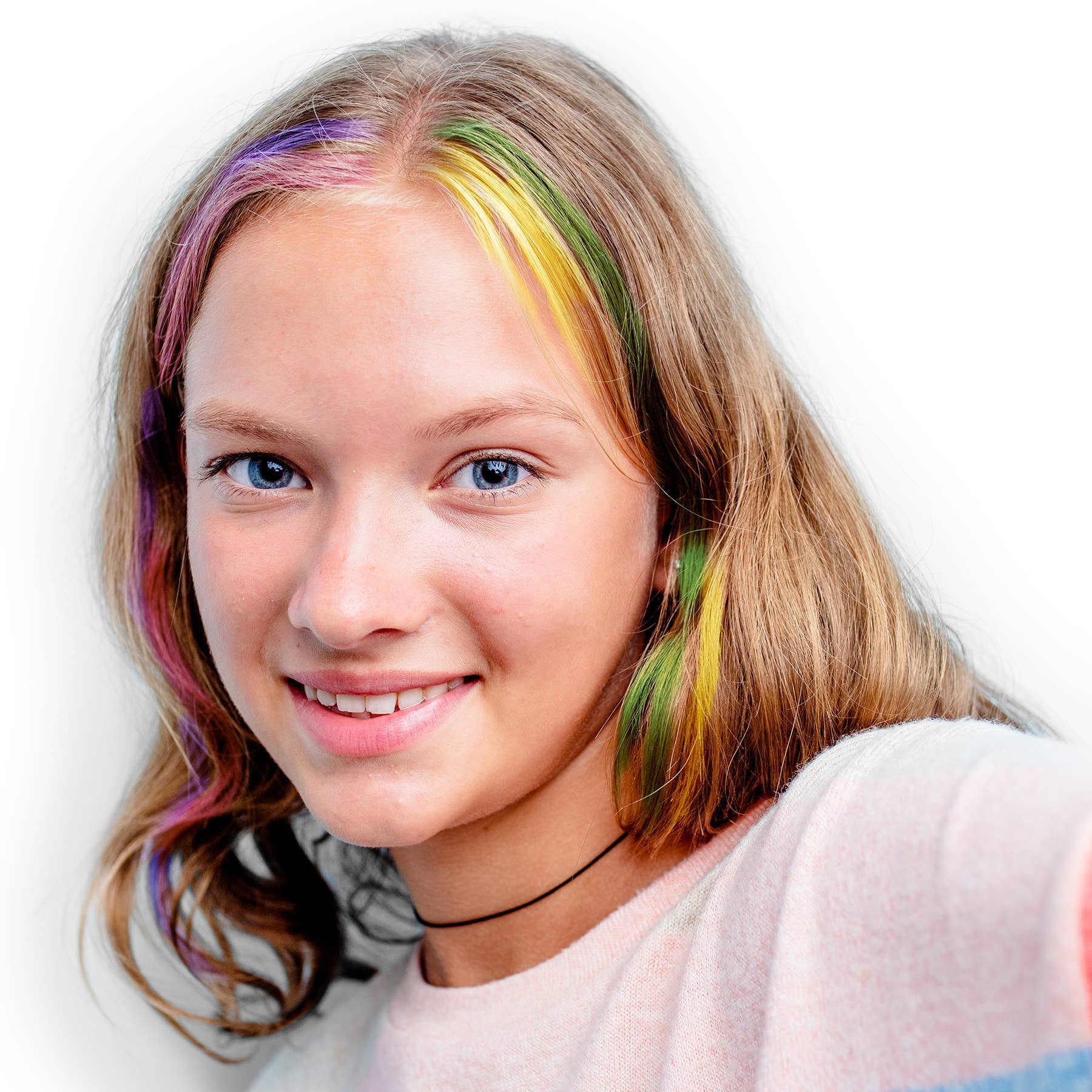 HAIR FLAIR - Hair Color Gel Sticks Set of 8