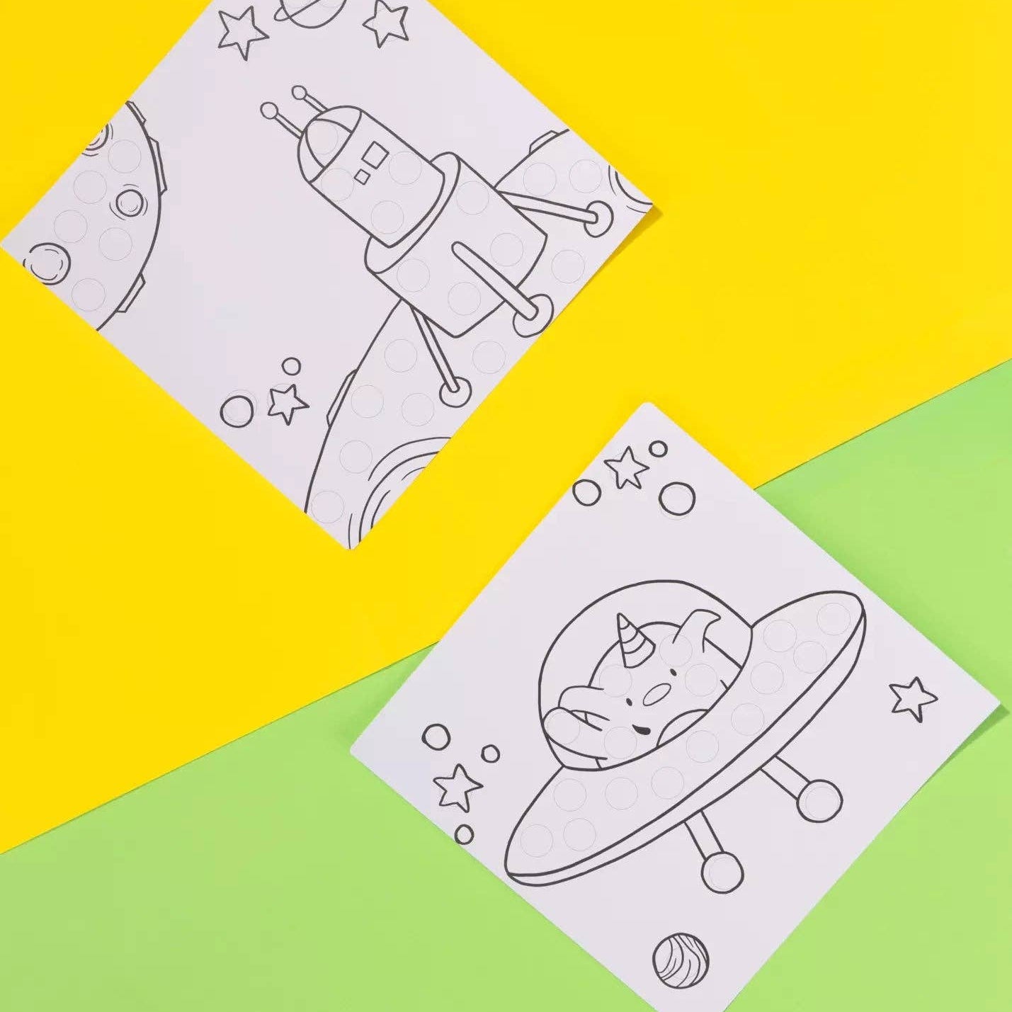 Dot Markers Activity Set – Space (8 Colors)