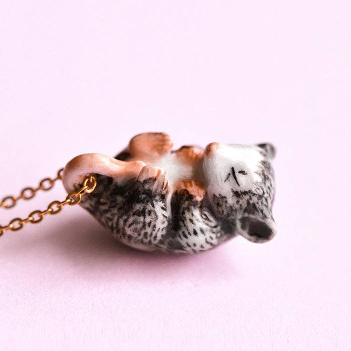 Baby Possum Necklace