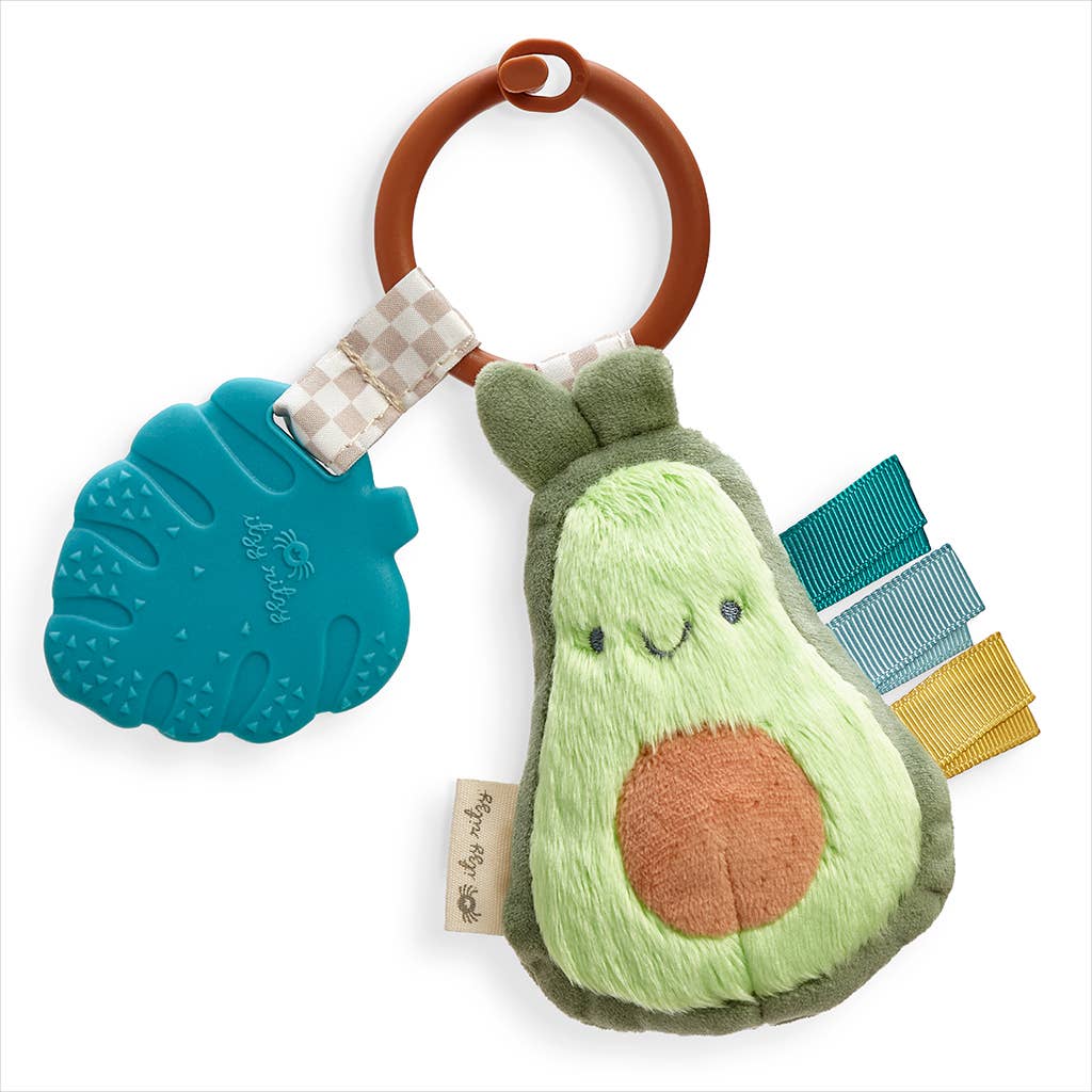 Plush + Teether Avocado