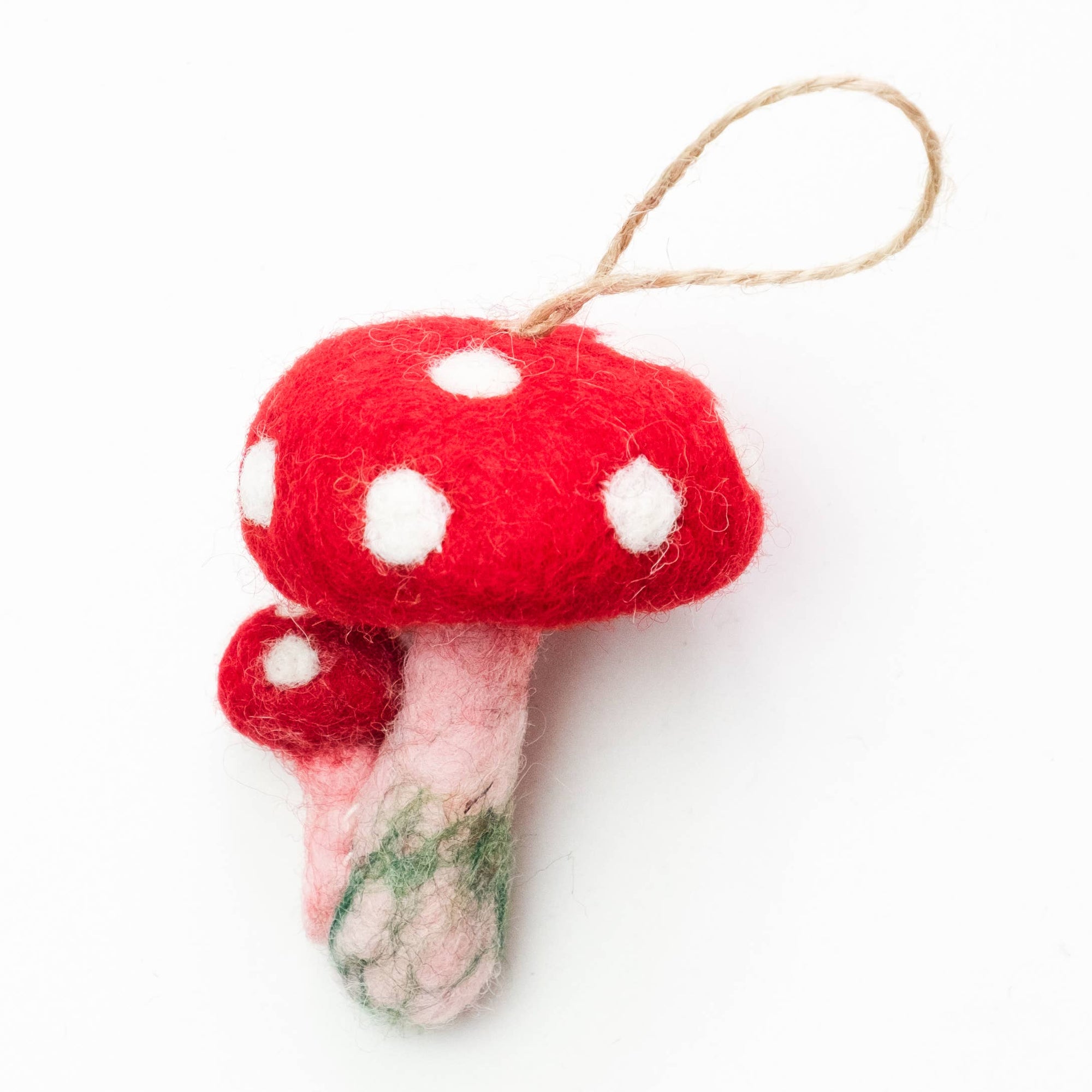 Felt Mushroom Ornaments