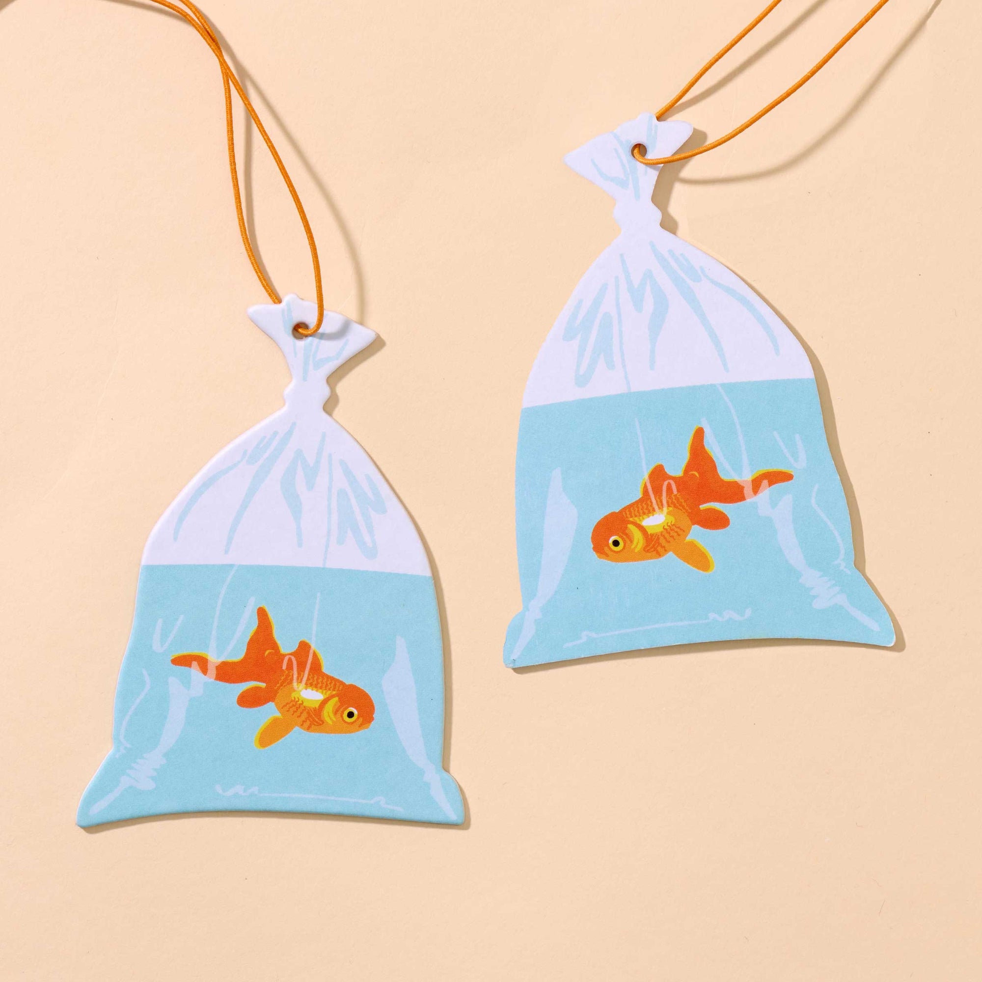 Goldfish in a Bag Air Freshener - Rain Scent