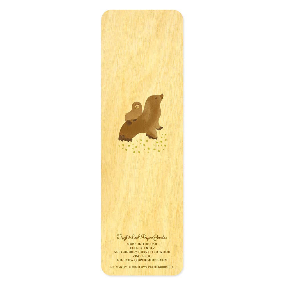 San Francisco Sea Lions Wood Bookmark