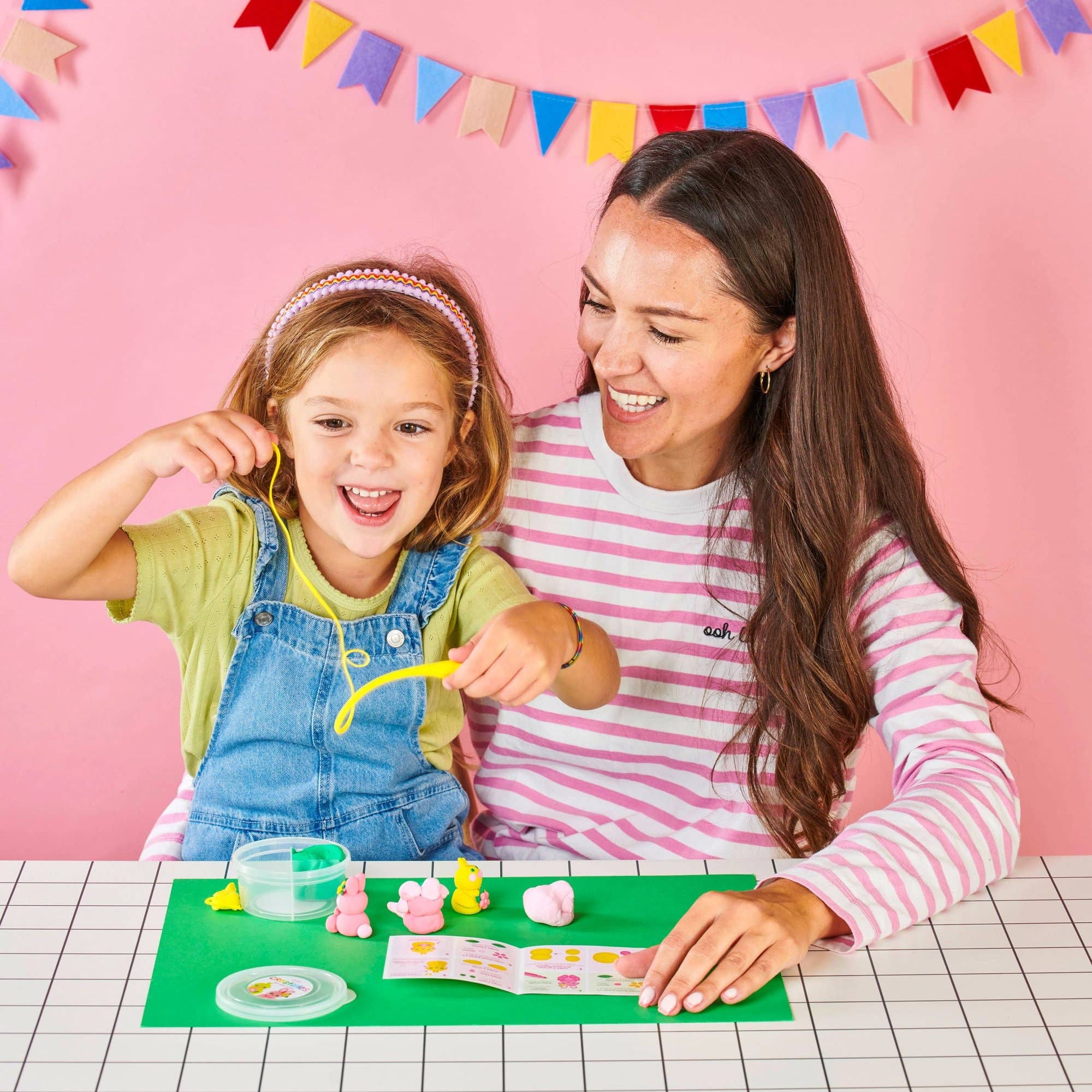 Creatibles Air Dry Clay Kit - Garden Pals BFFs