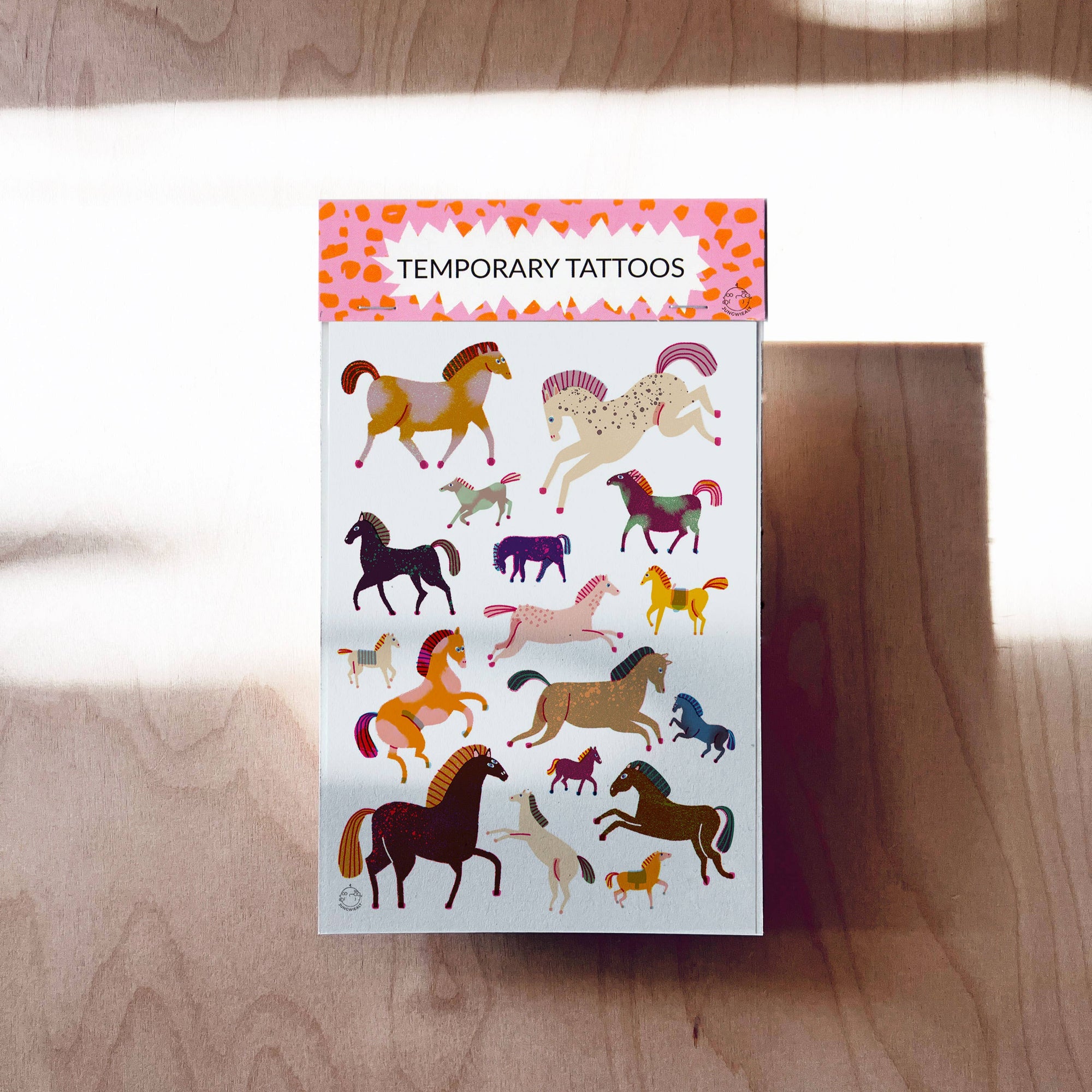 Horses Temporary Tattoos -Barbara Dziadosz