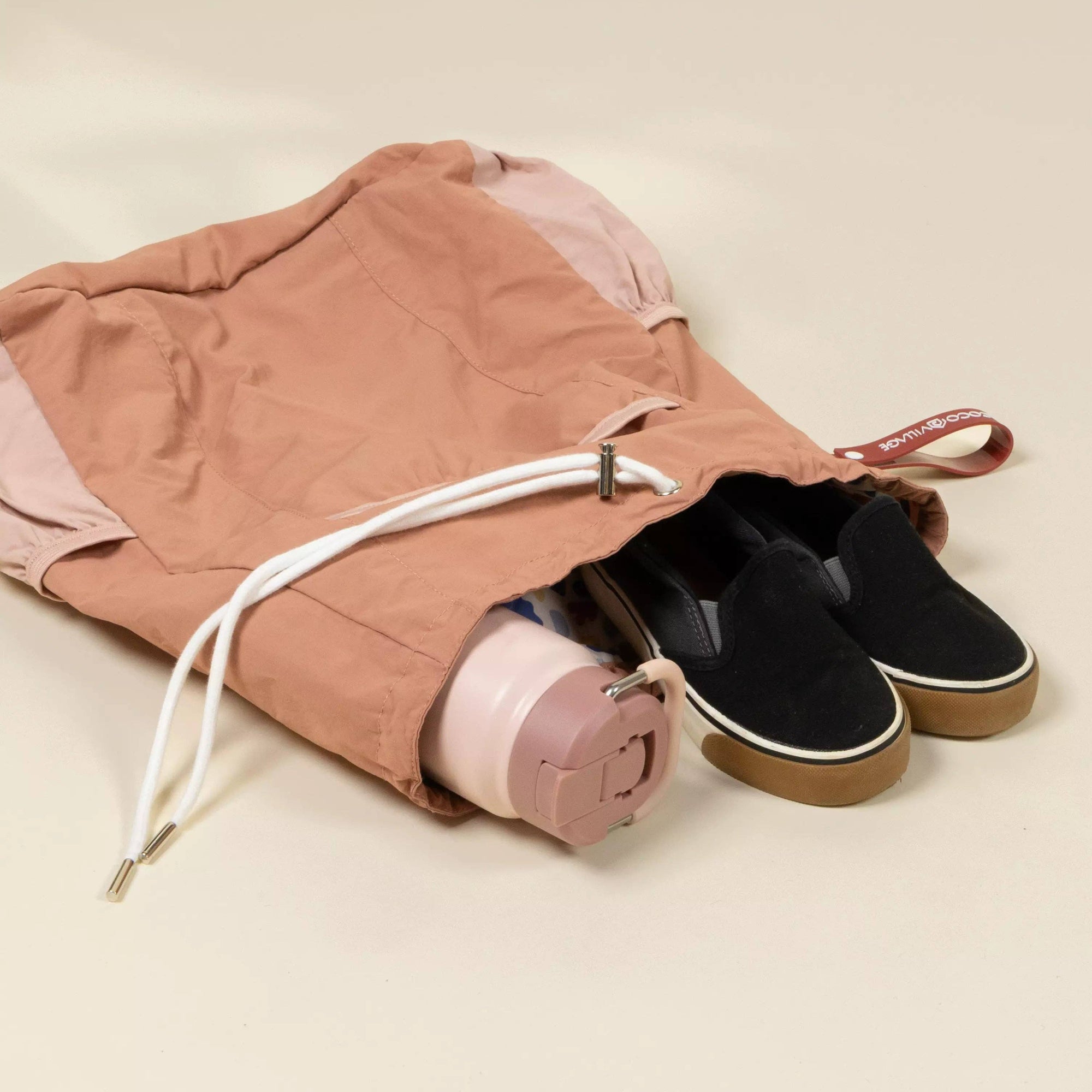 Washable Nylon Gym Bag - Blushfield