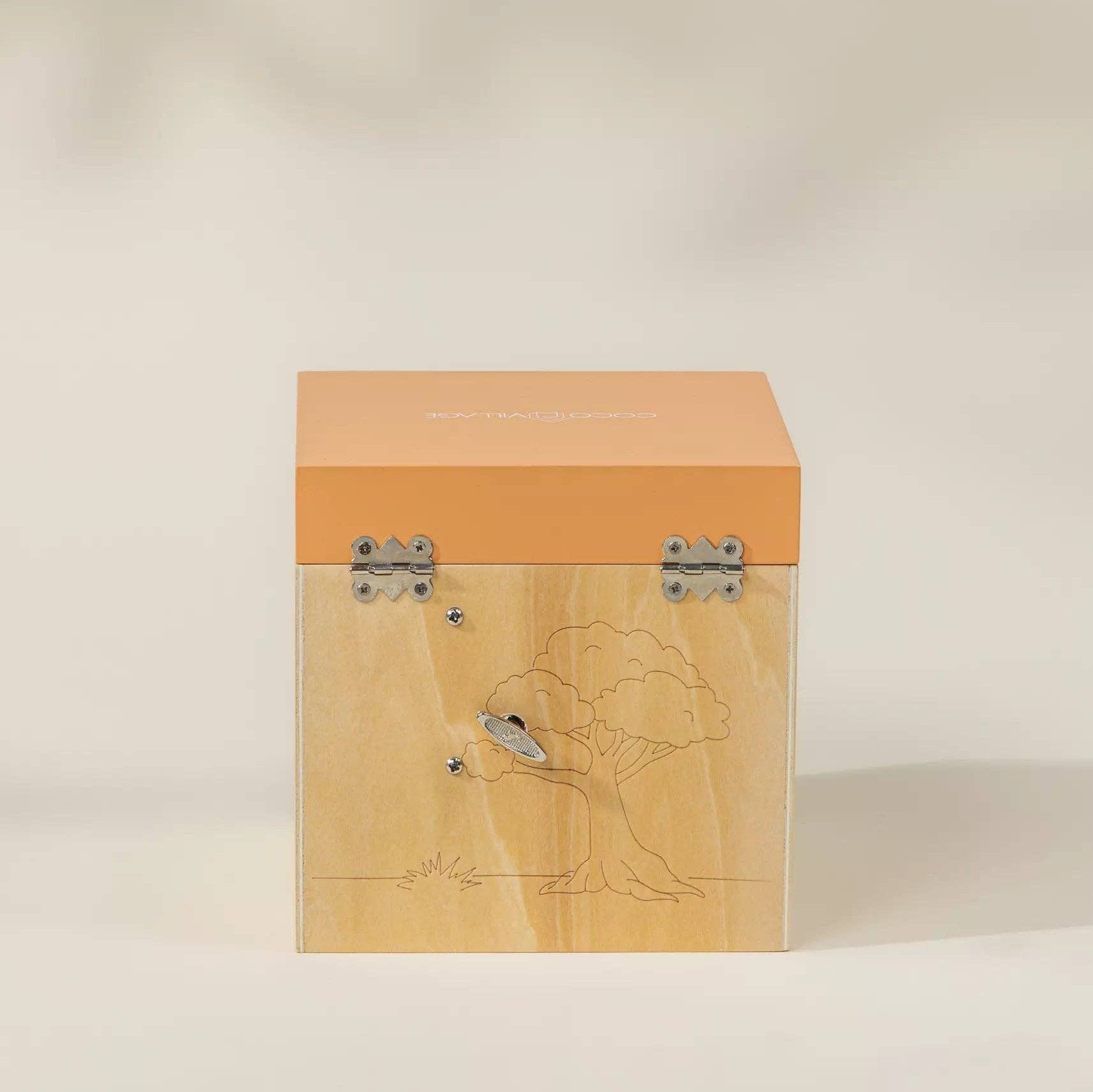 Wooden Musical Souvenir Box - Nature 