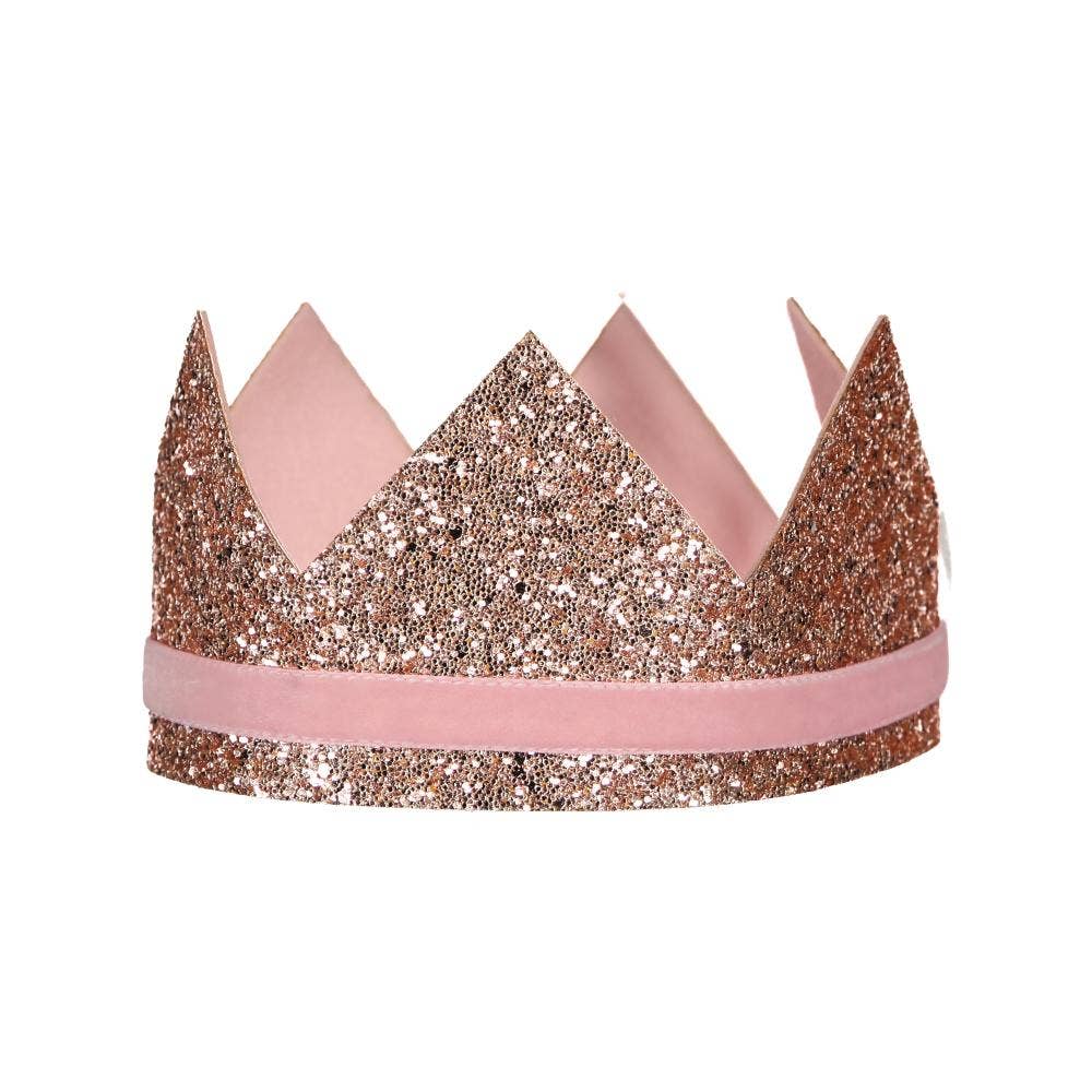 Crown - pink glitter