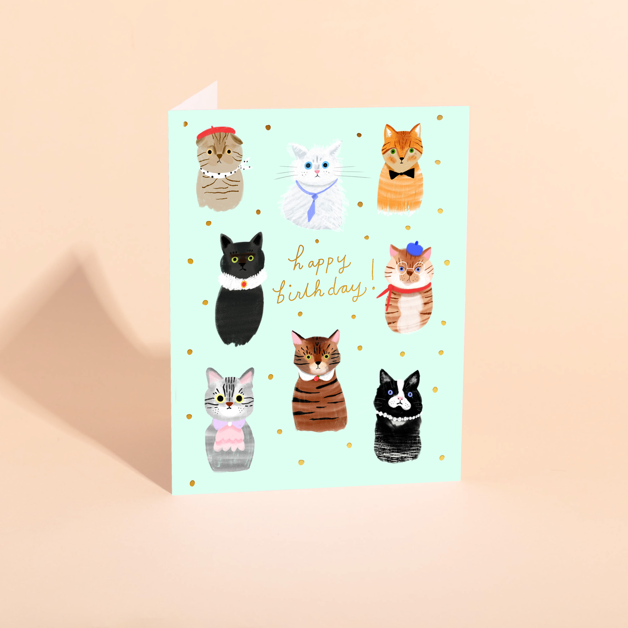 PARTY CATS  - Birthday Card