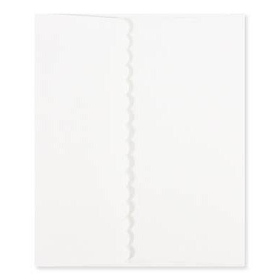 White envelope on a white background