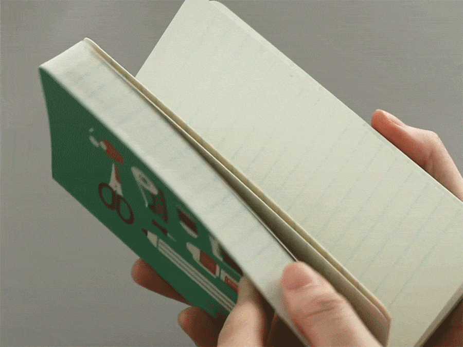 Iconic Slow Handy Notebook (Lined Pocket Notebook)