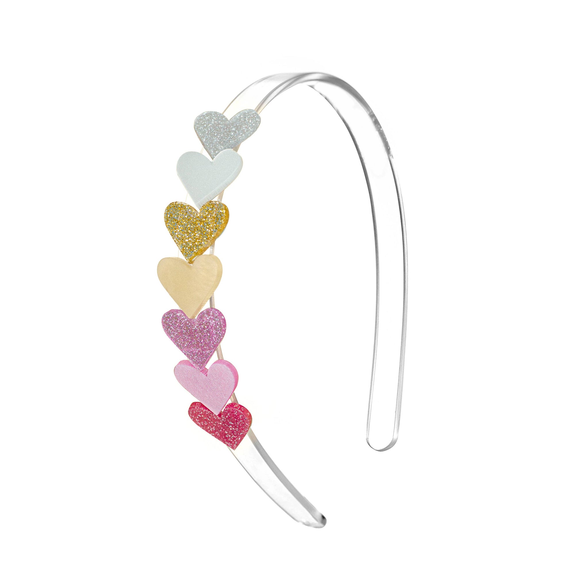 Heart Multi Pearl Shades Headband