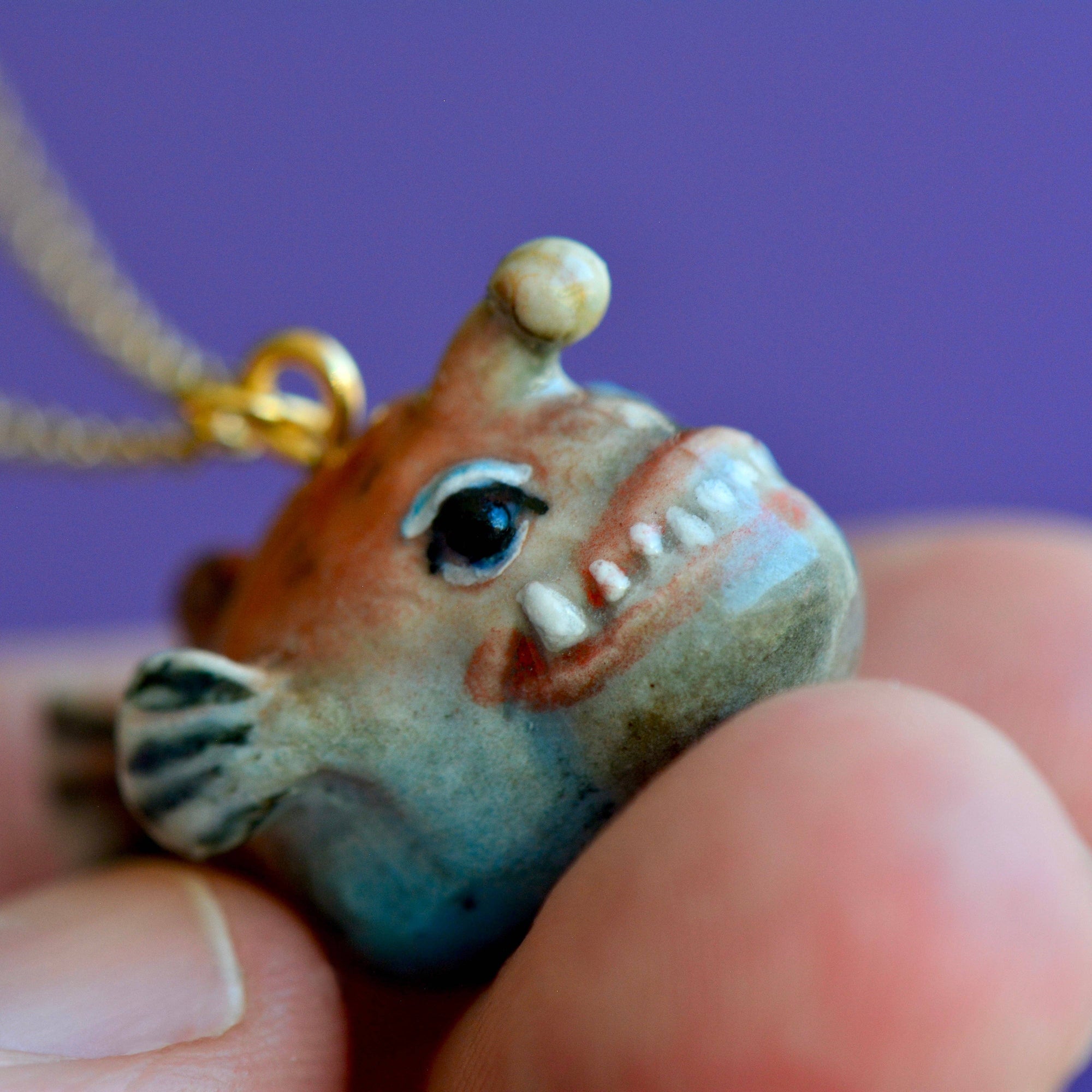 Angler Fish Necklace