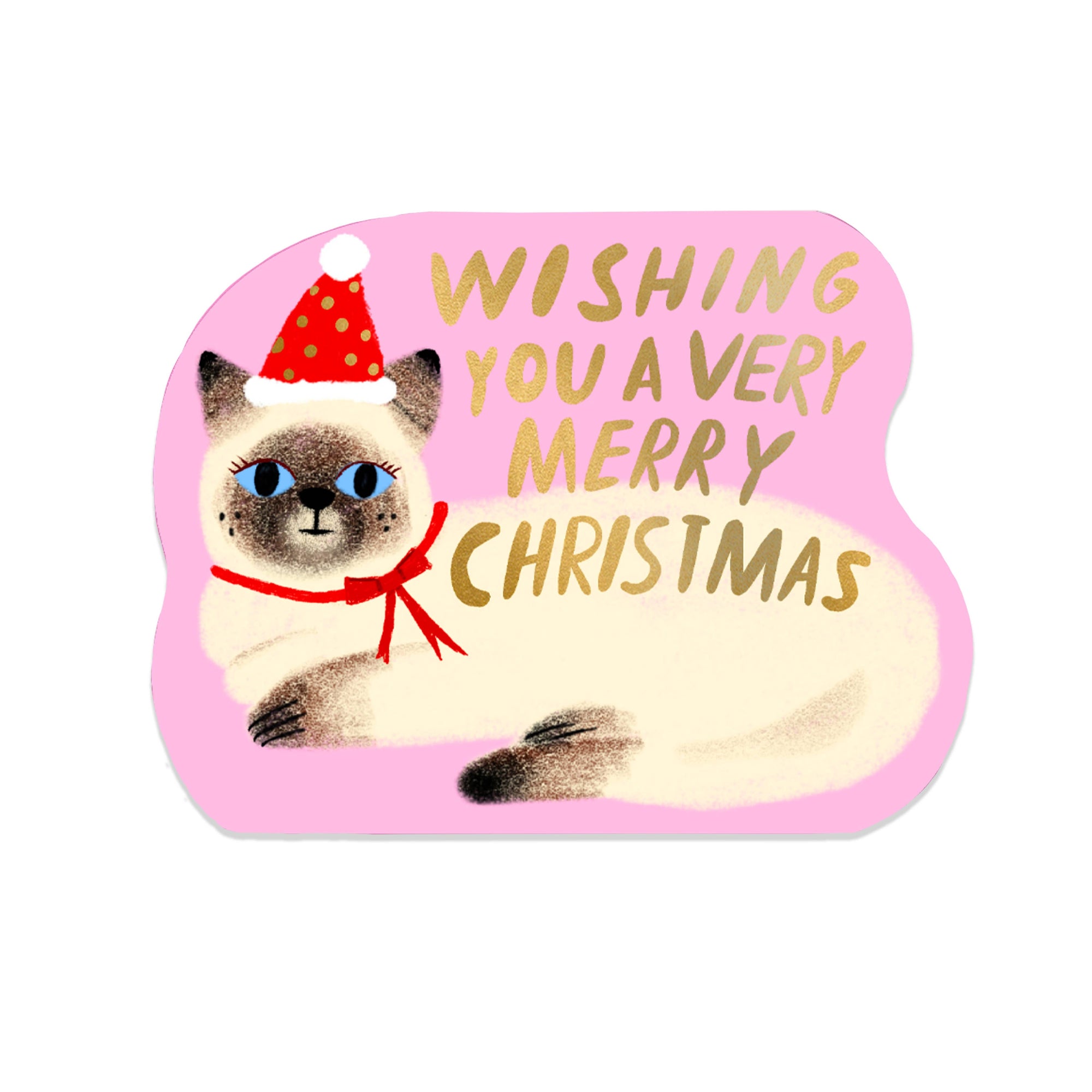 Very Merry Feline -Carolyn Suzuki -Christmas