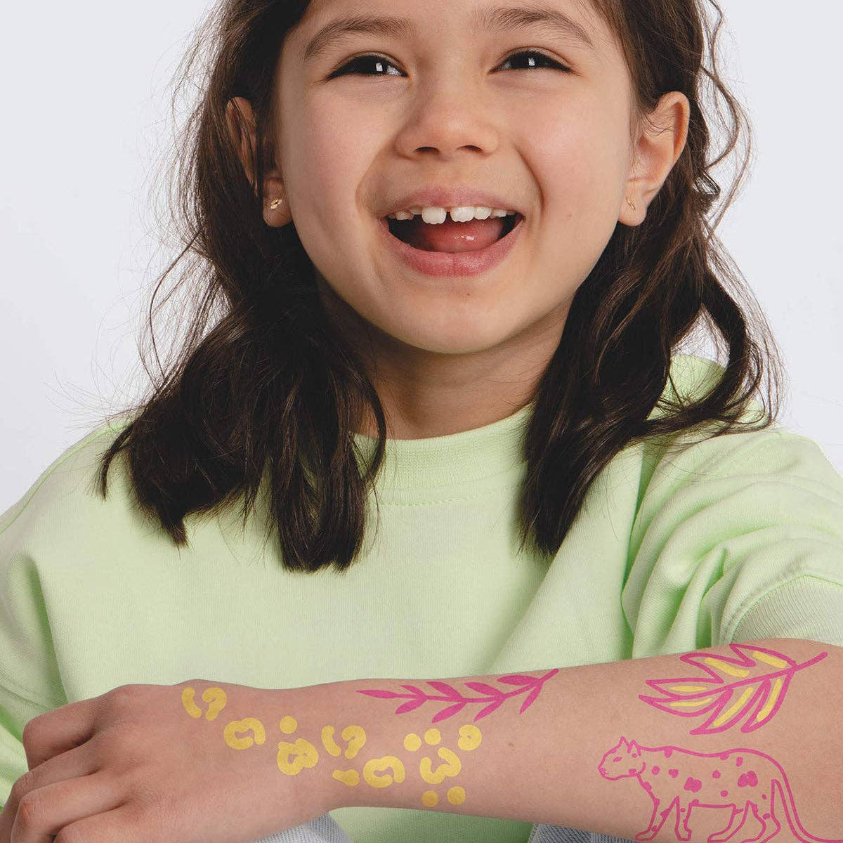 Tattoo Pen Set for Kids JUNGLE