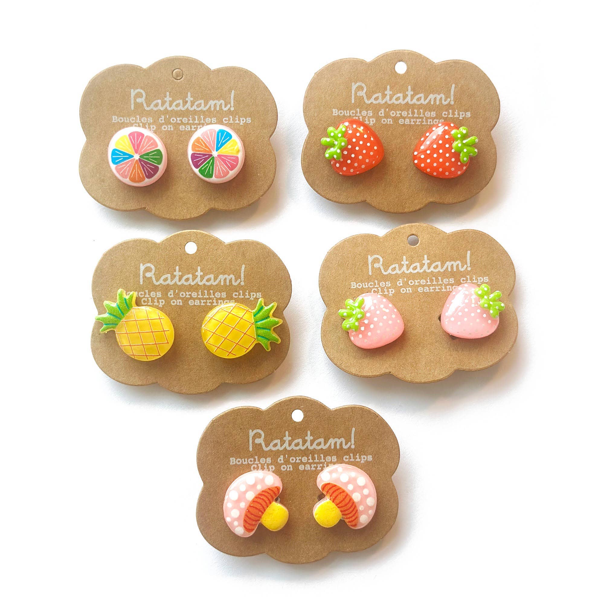 Fruit Earrings