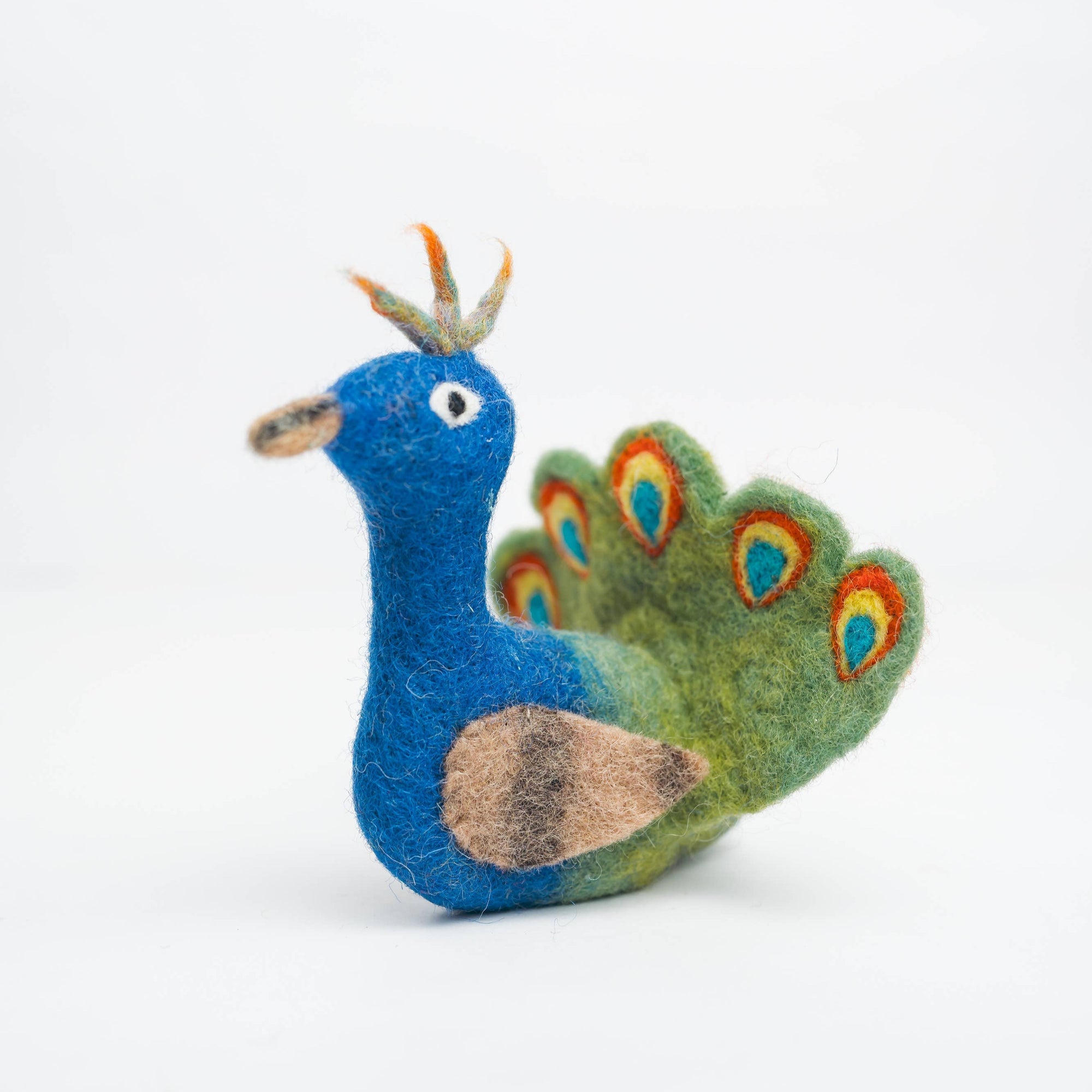 Peacock Finger Puppet