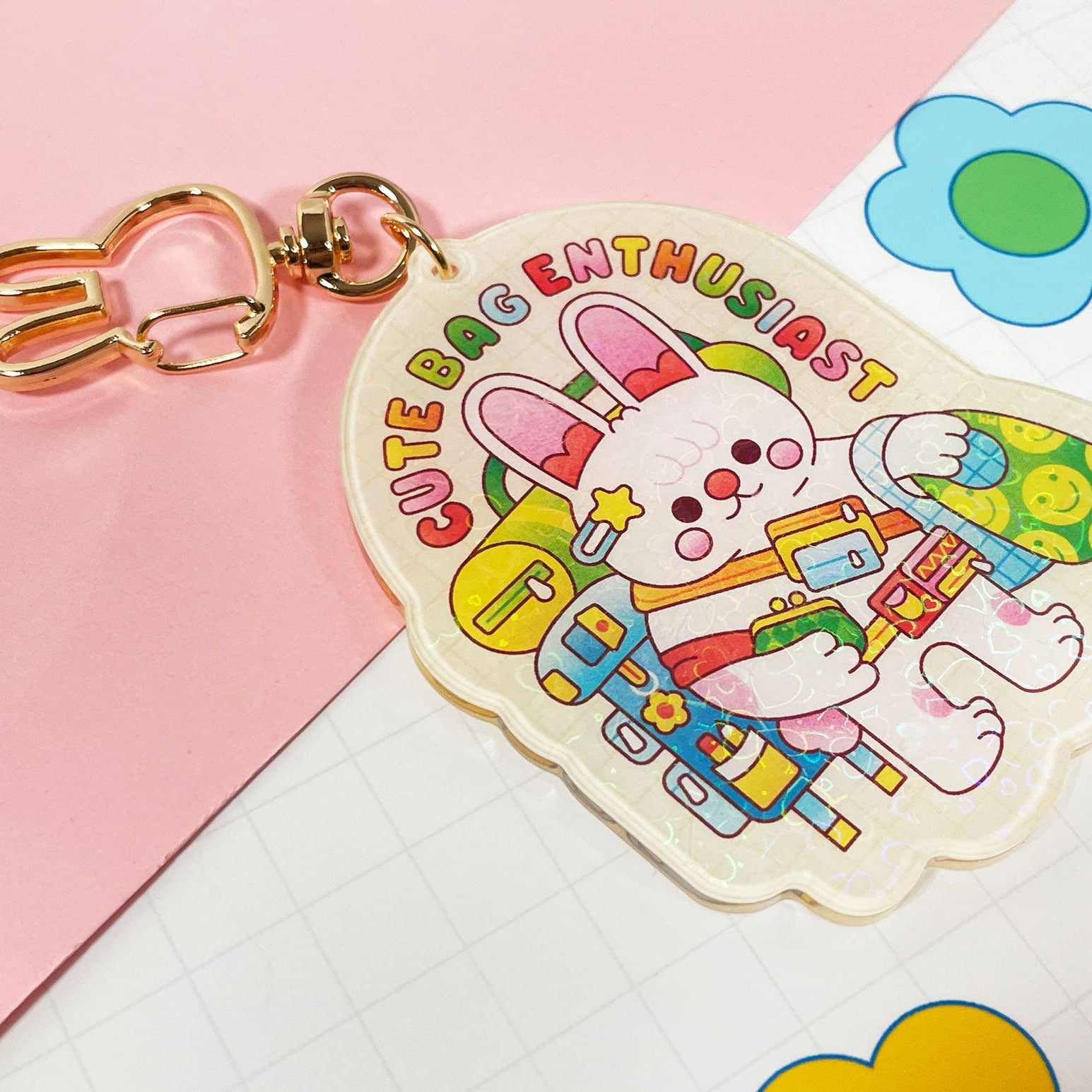 Cute Bag Enthusiast Keychain