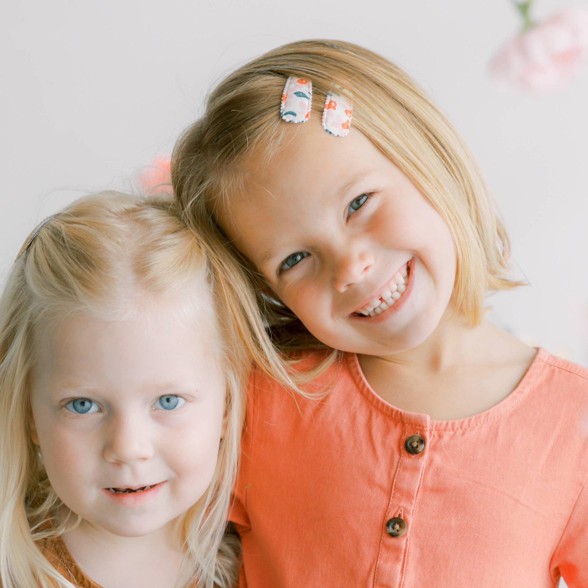 Chai Burnt Orange Hair Clips