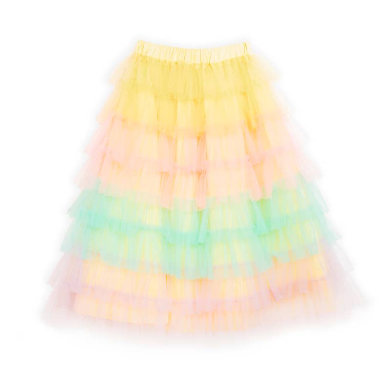 Frilly Multicolored Skirt