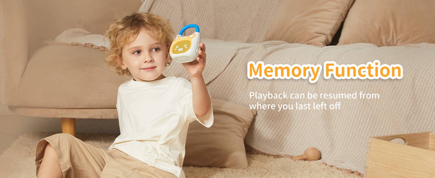 Pocket Bunny – Travel-Friendly Kids' Music Player & Soother