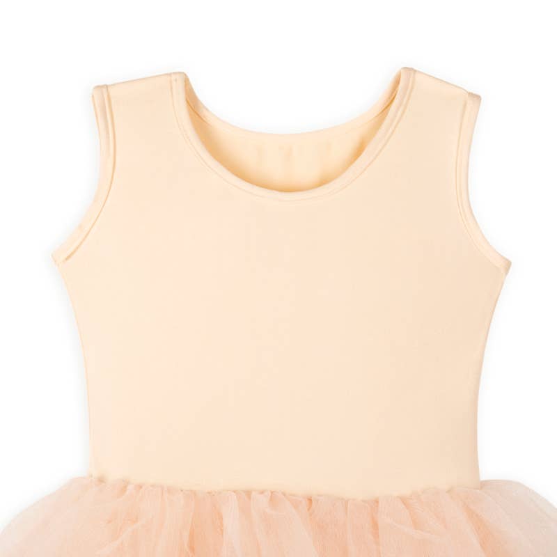 Apricot tutu dress