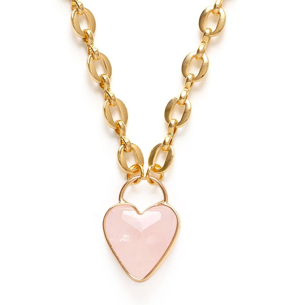 Roma Heart Statement Necklace