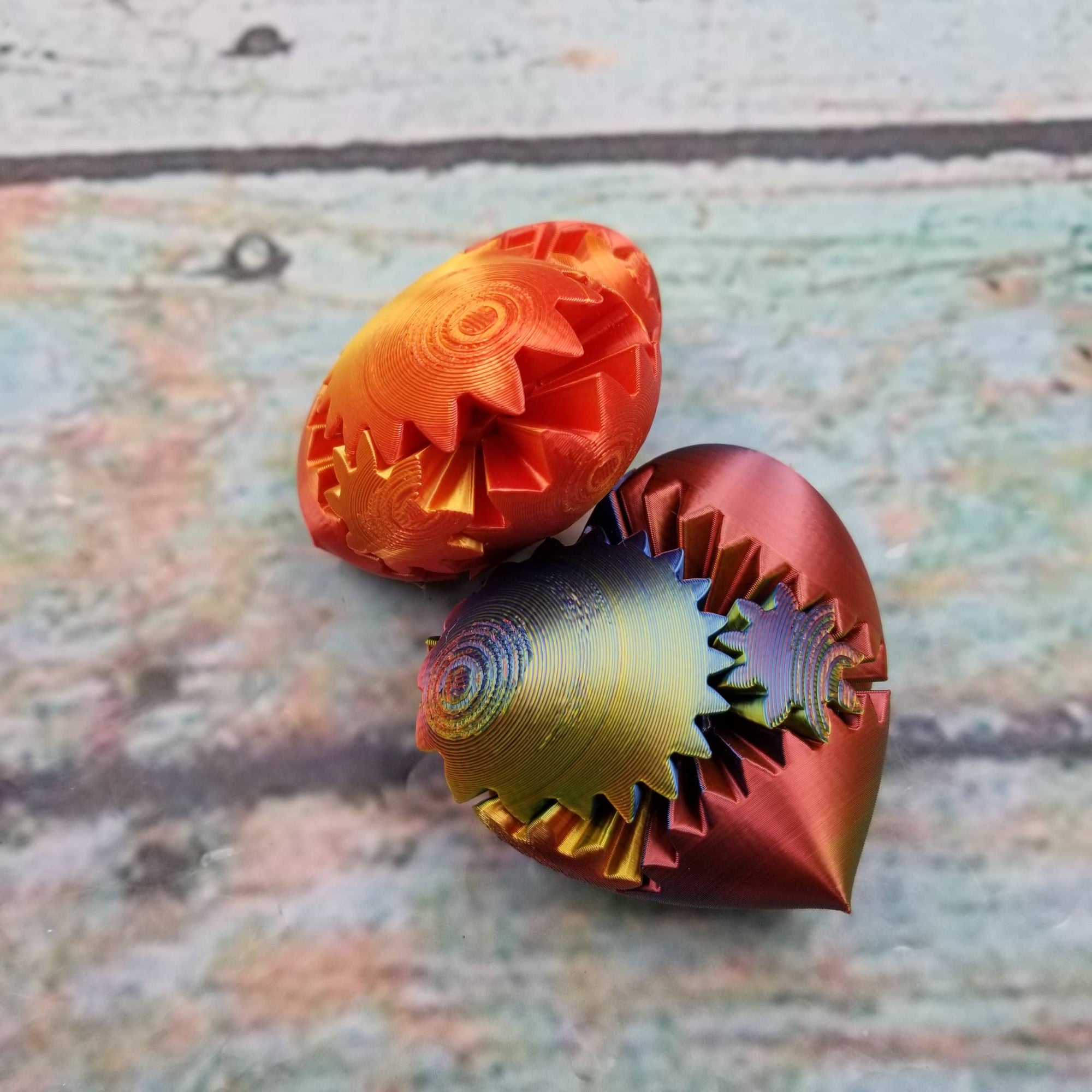Gear Ball Rotation Heart Toy Fidget Toy