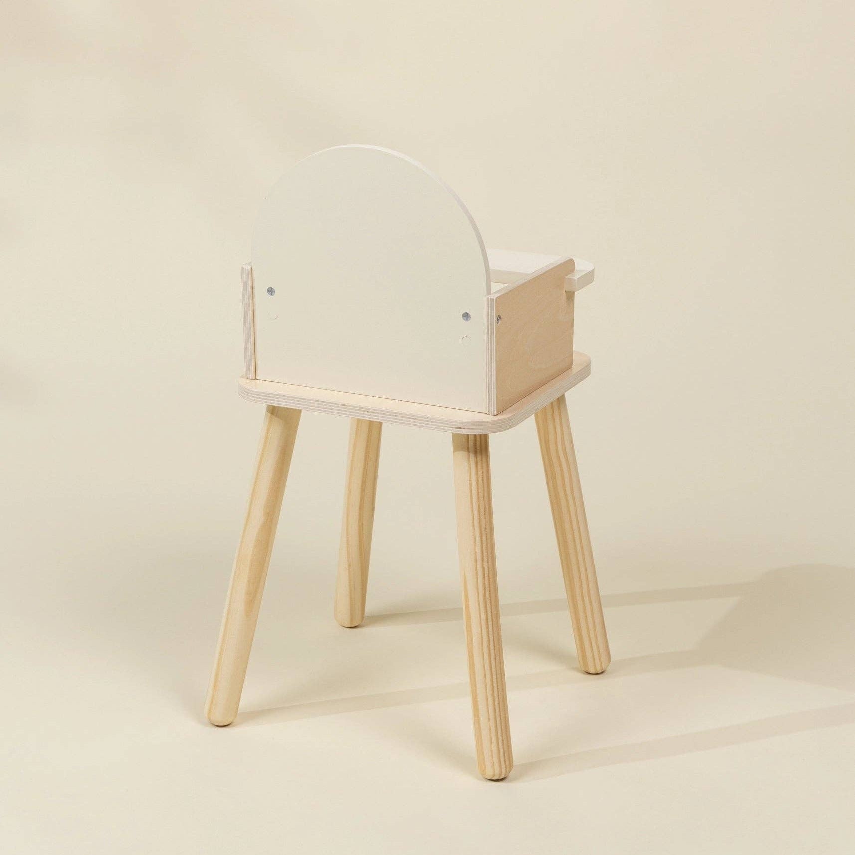 Wooden Dolls’ High Chair