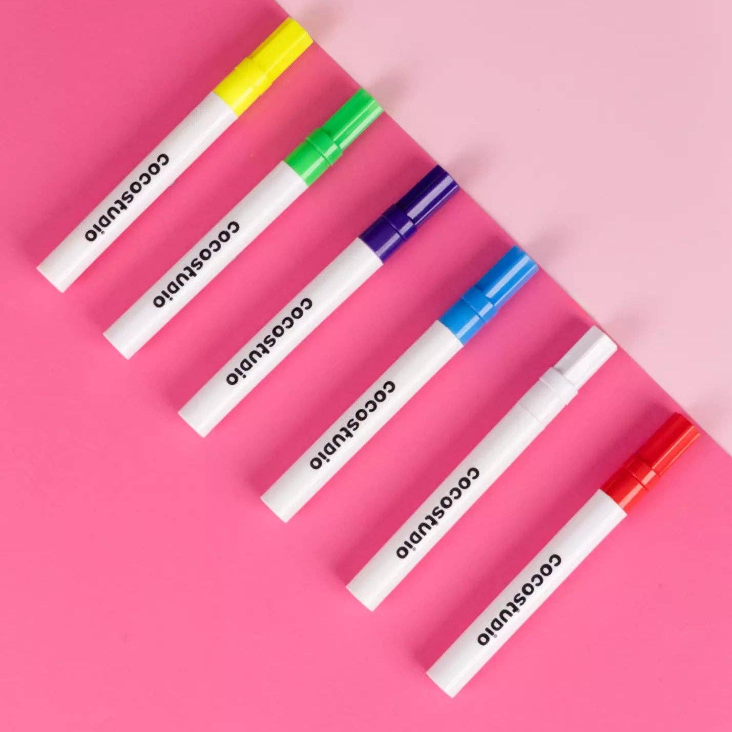 Washable Liquid Chalk Markers (6 colors)