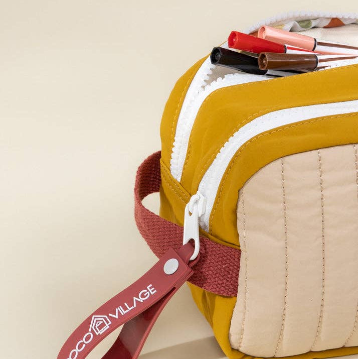 Washable Nylon Pencil Case - Golden Hour
