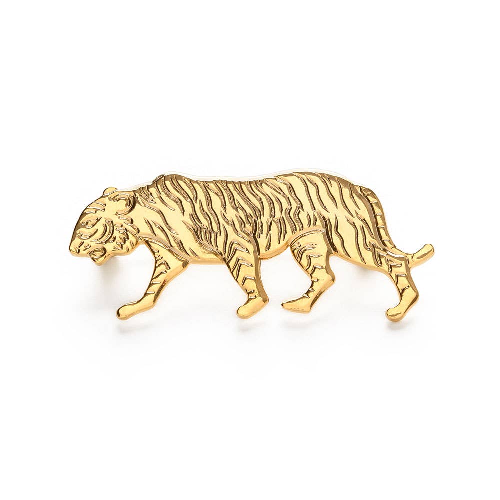 Tiger Brooch