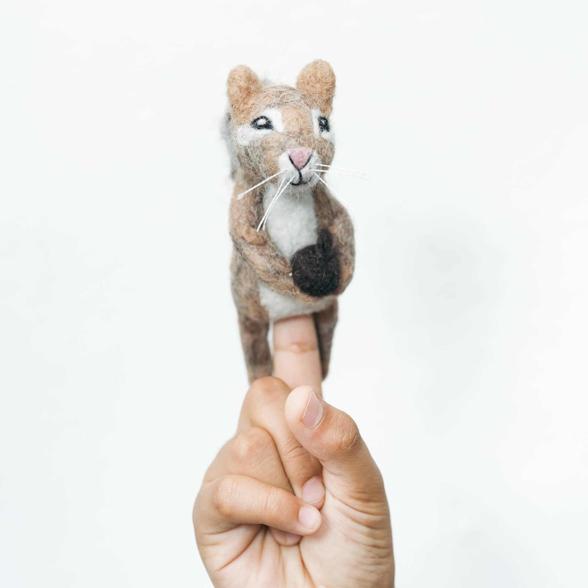 Chipmunk Finger Puppet