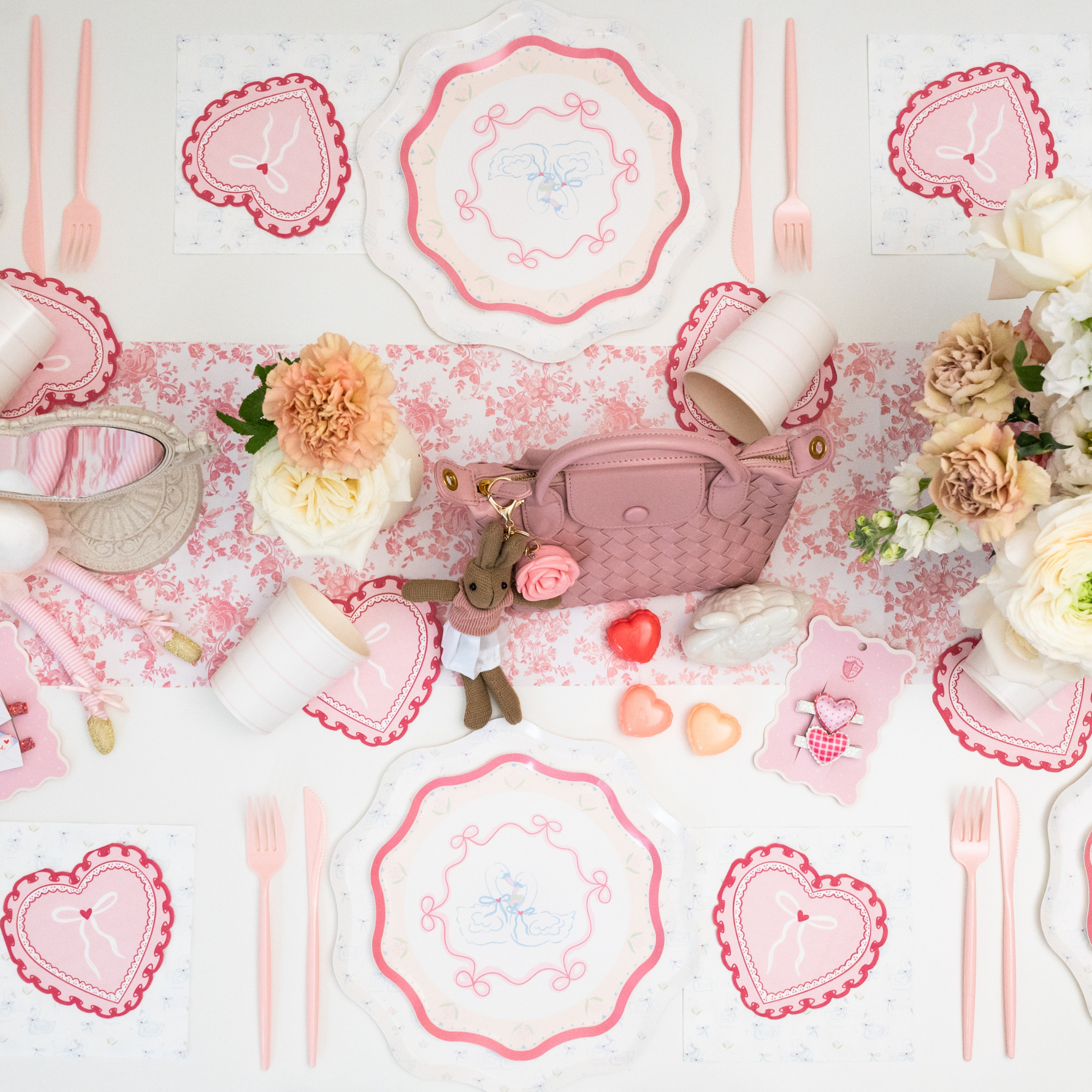 Love Birds Love Notes Hair Clip Set