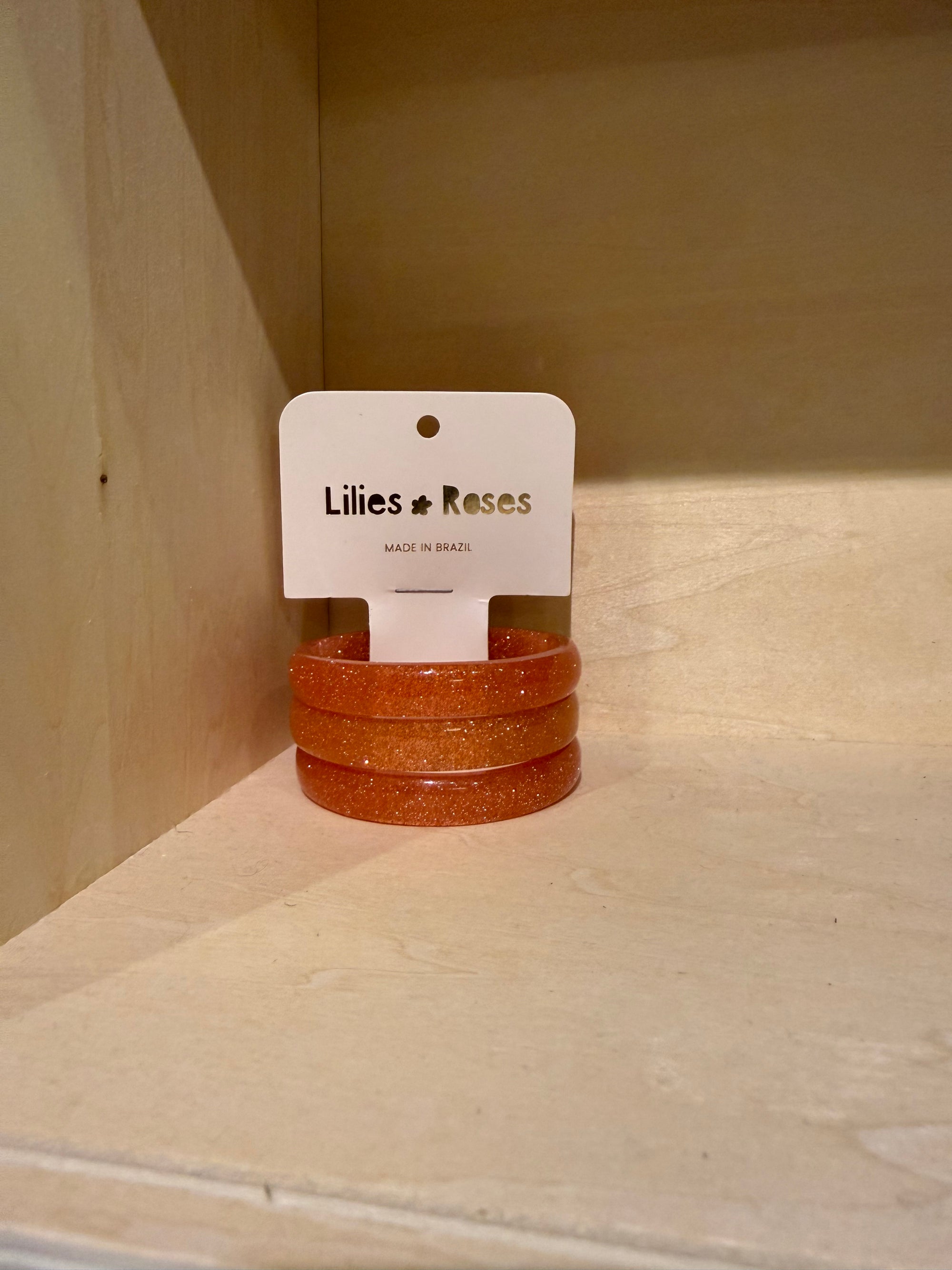 Valentine's Glitter BANGLE (SET OF 3)