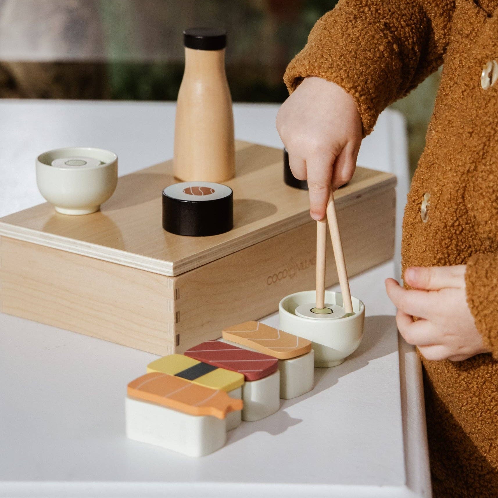 Wooden Sushi Playset