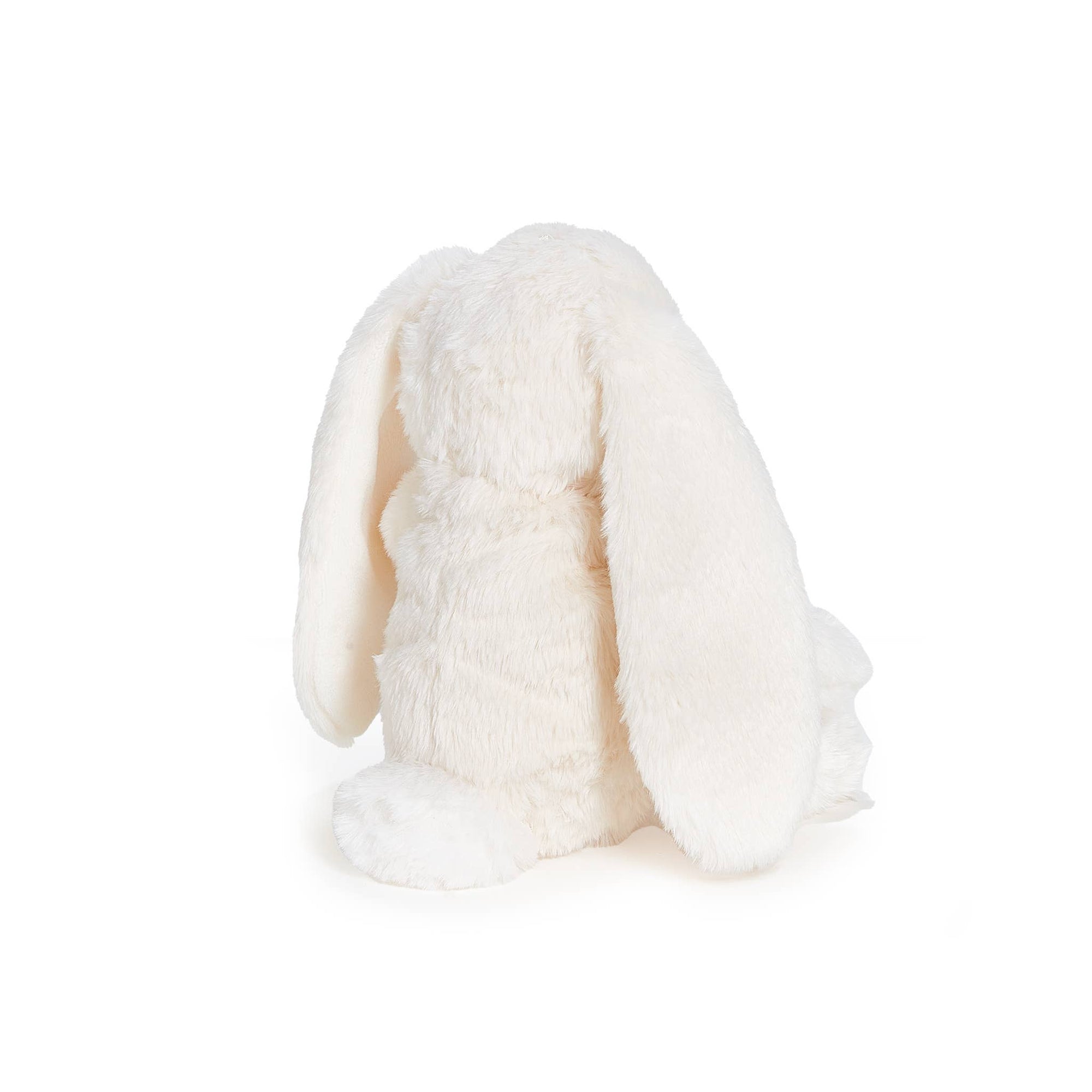 White fluffy blanket on a white background