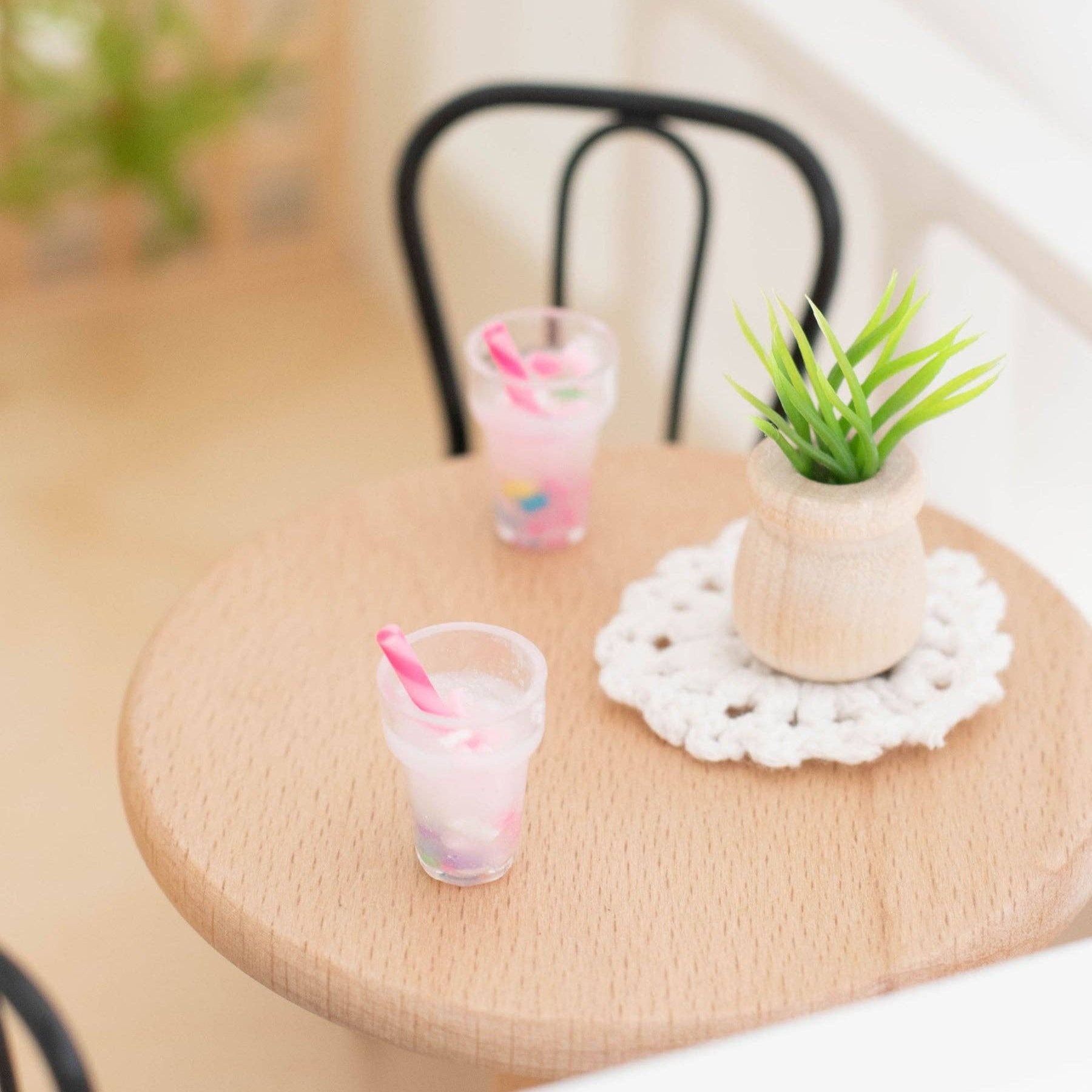 Dollhouse Pink Smoothie -Set of 4