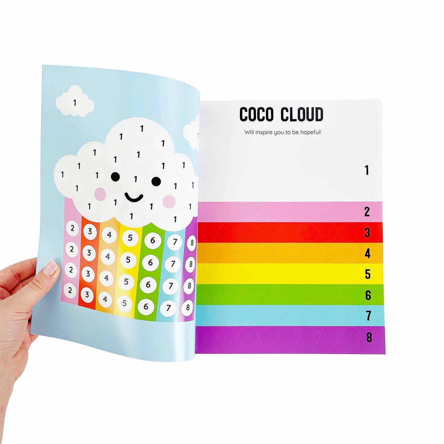 Sticker Dot by Numbers Volume 1