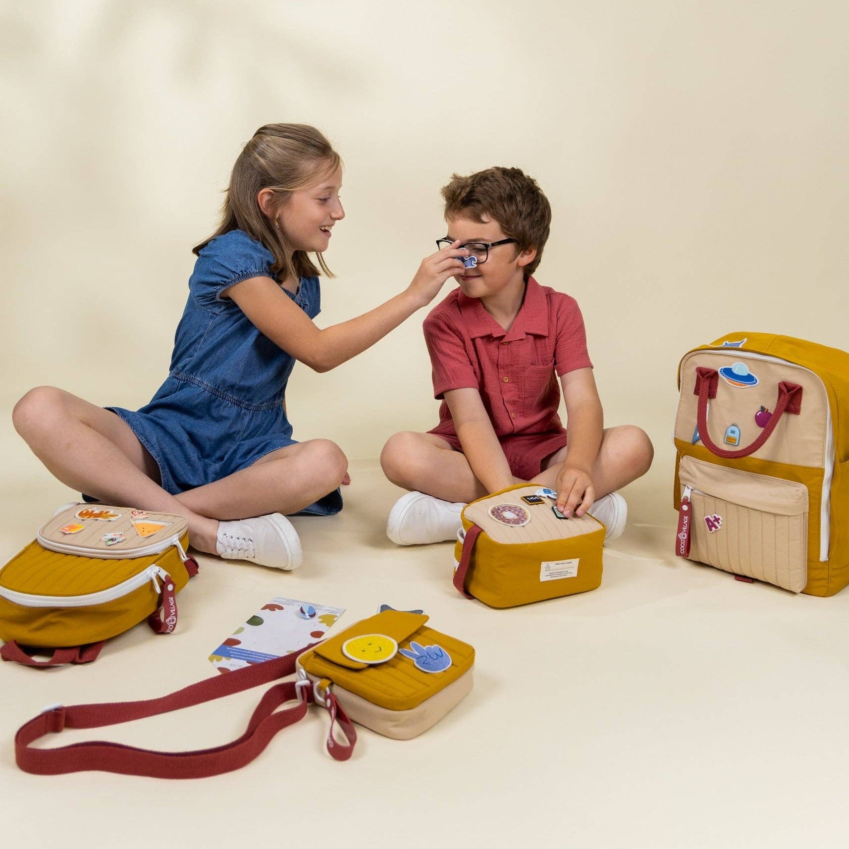 Washable Nylon Pencil Case - Golden Hour