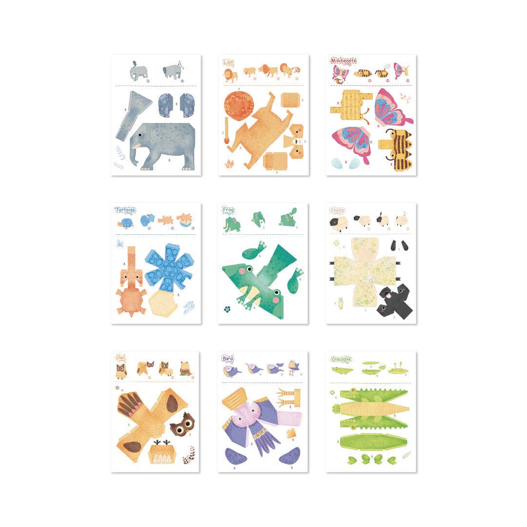 Paper Model Animals