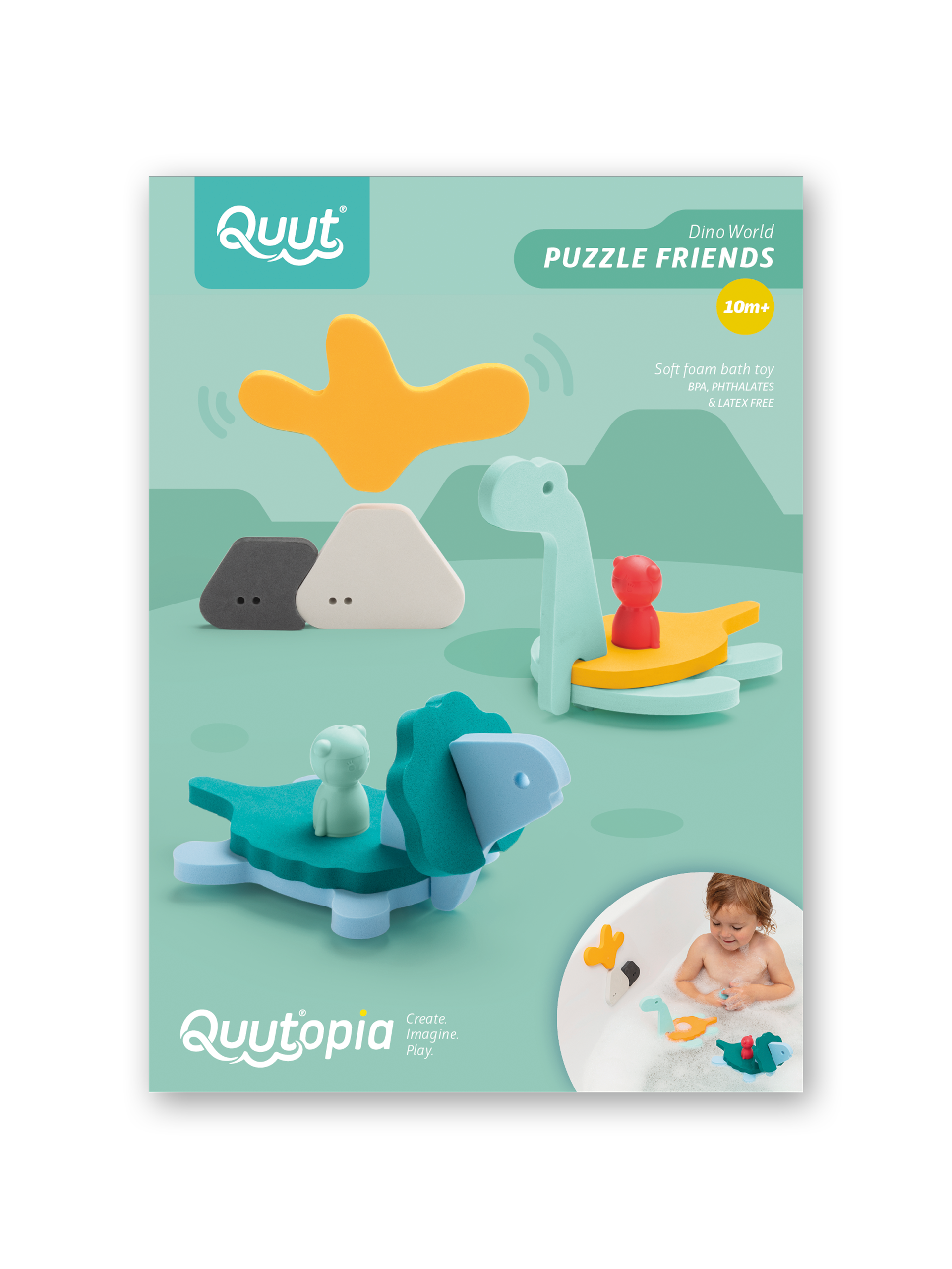 Quut Puzzle Friends -Dino World